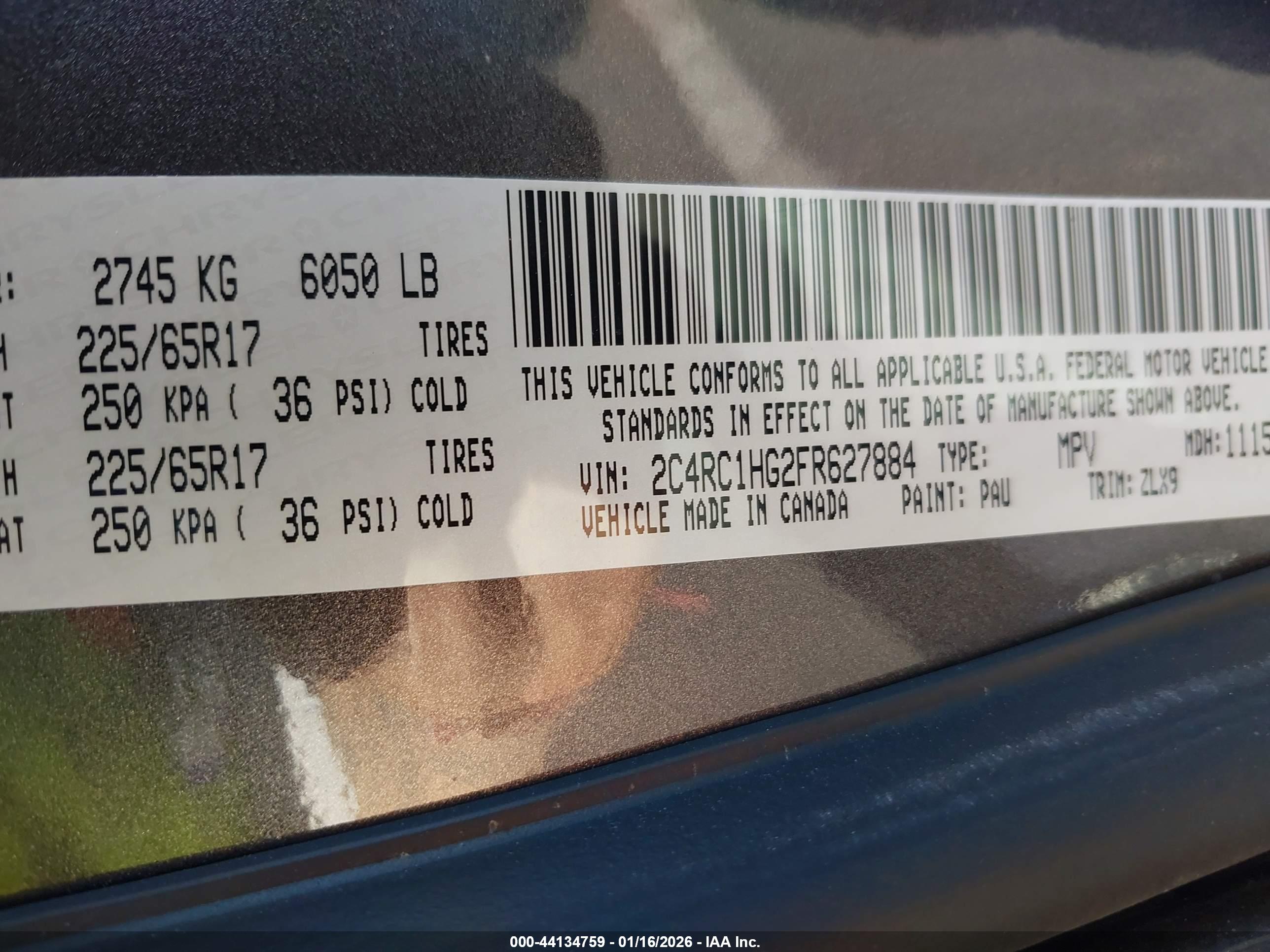 CHRYSLER TOWN image 9