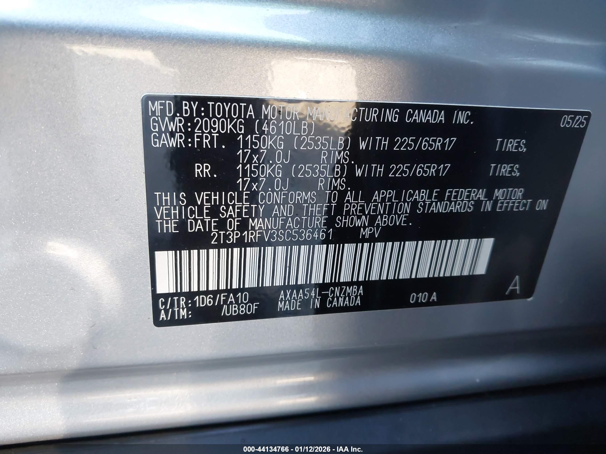 TOYOTA RAV4 image 9