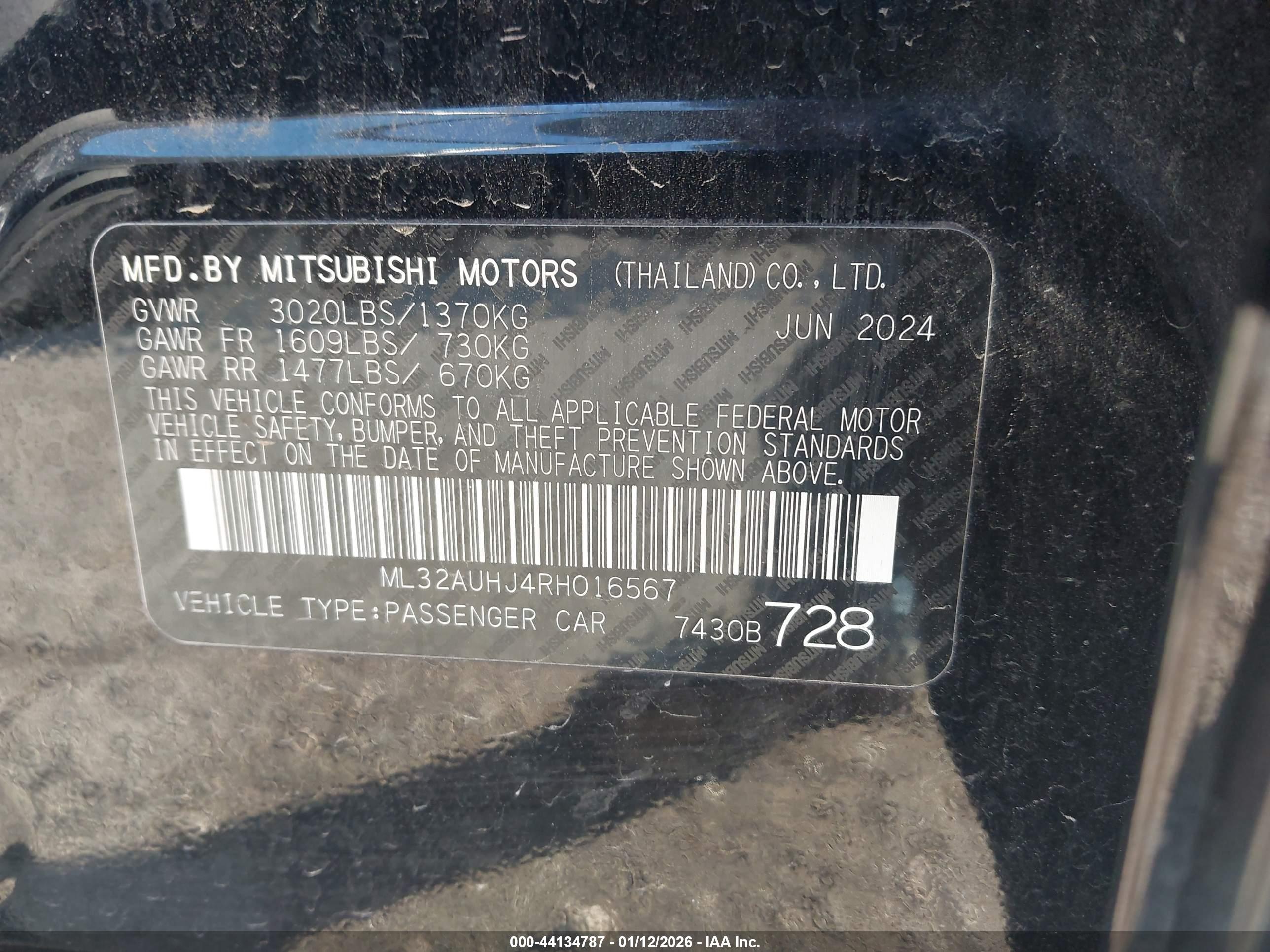 MITSUBISHI MIRAGE image 9