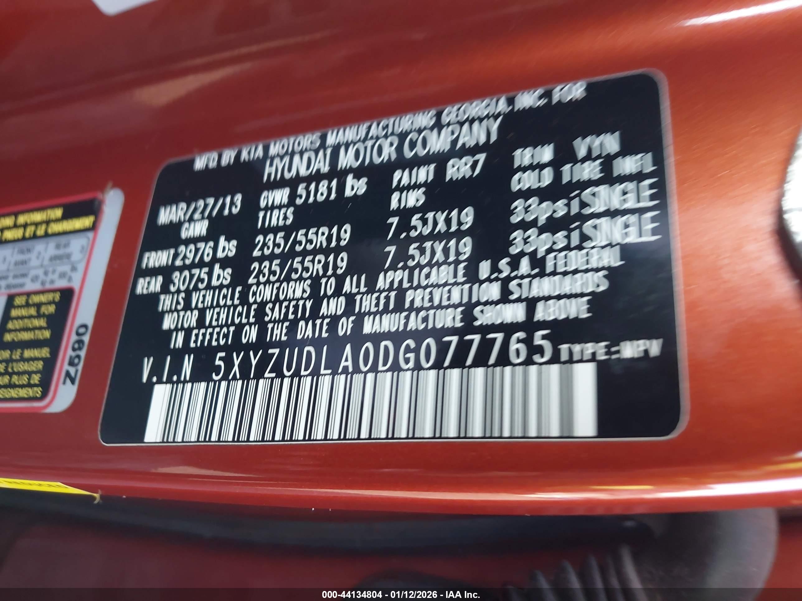 HYUNDAI SANTA image 9