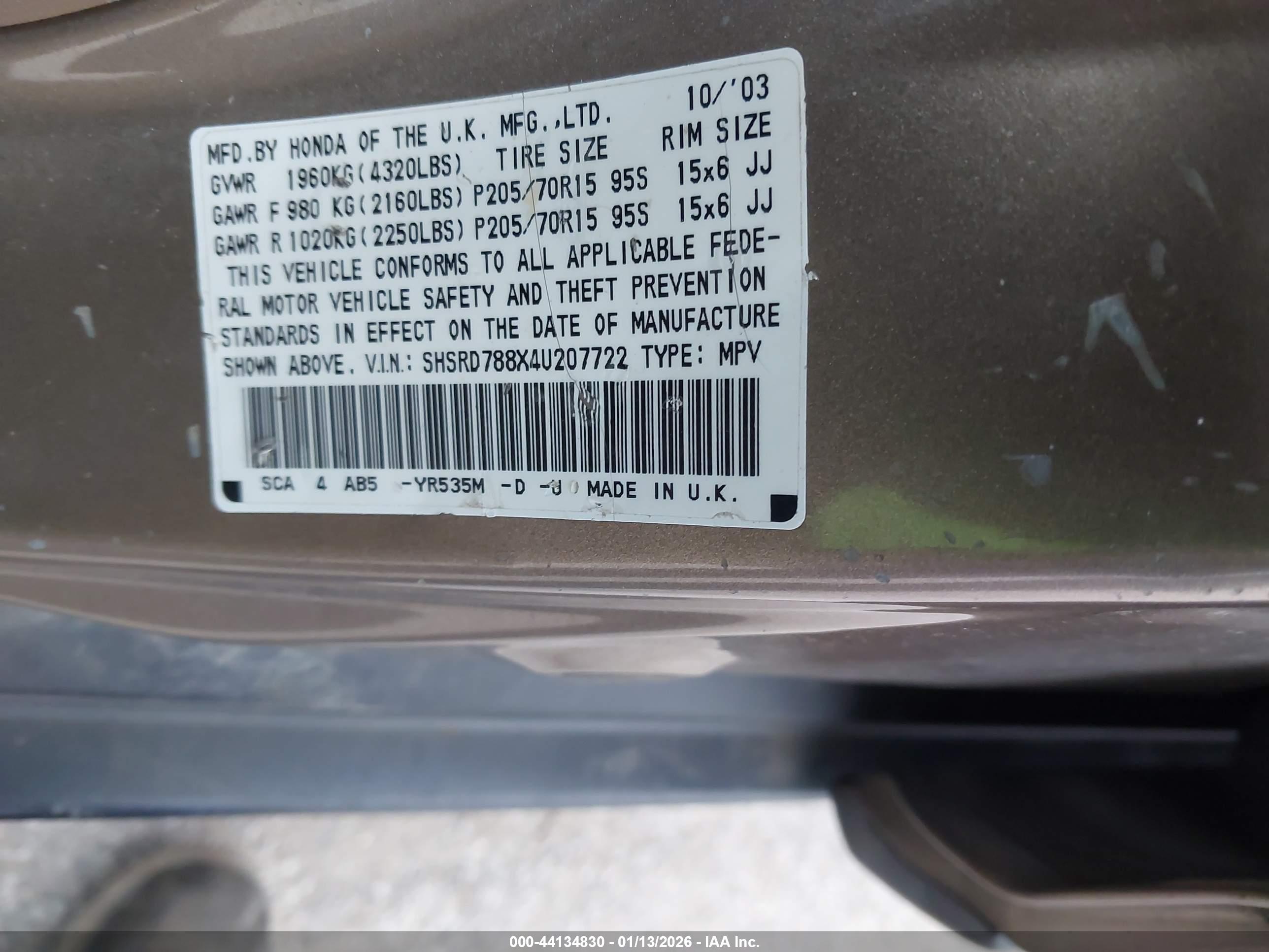 HONDA CR-V image 9
