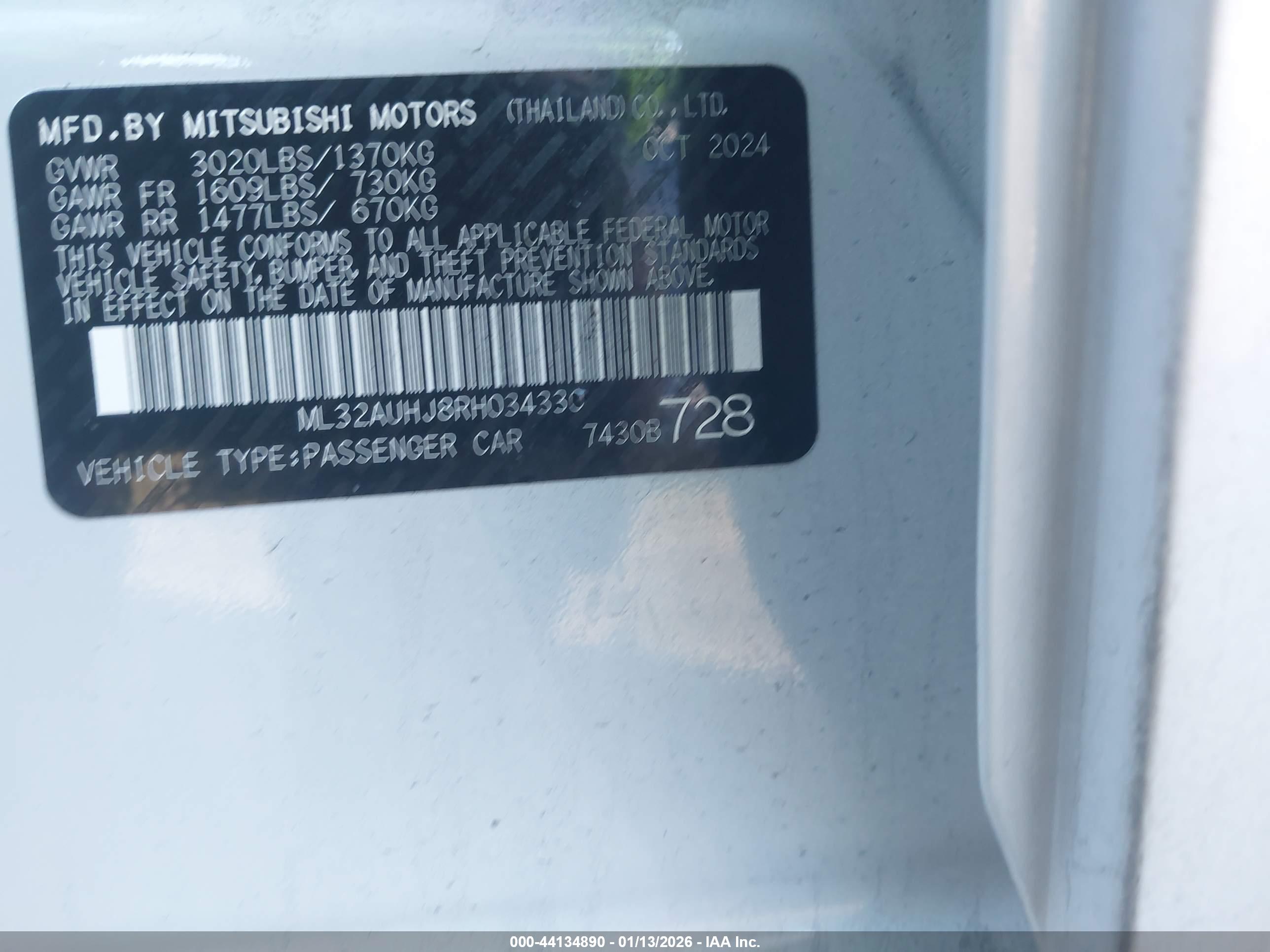 MITSUBISHI MIRAGE image 9