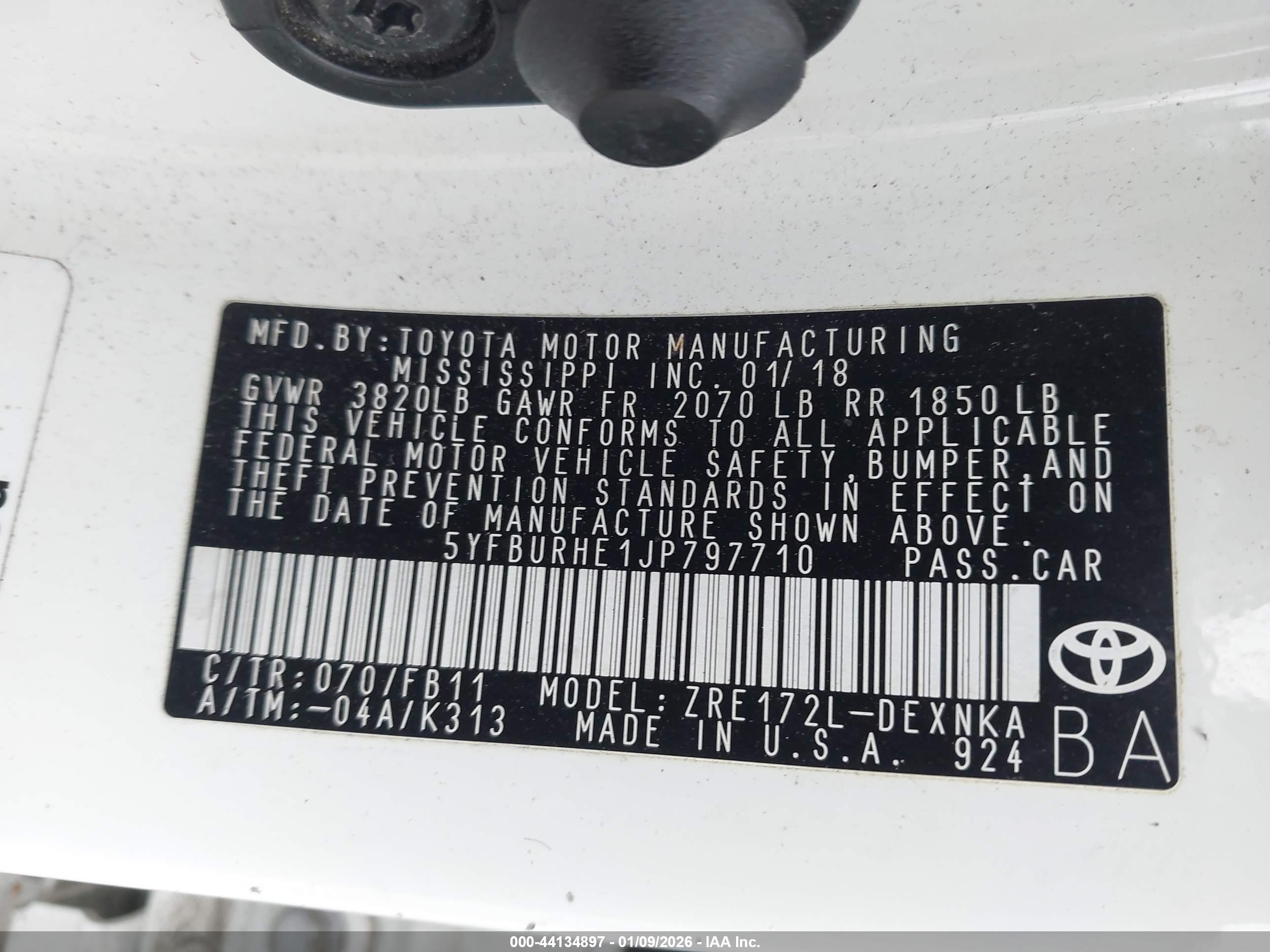 TOYOTA COROLLA image 9