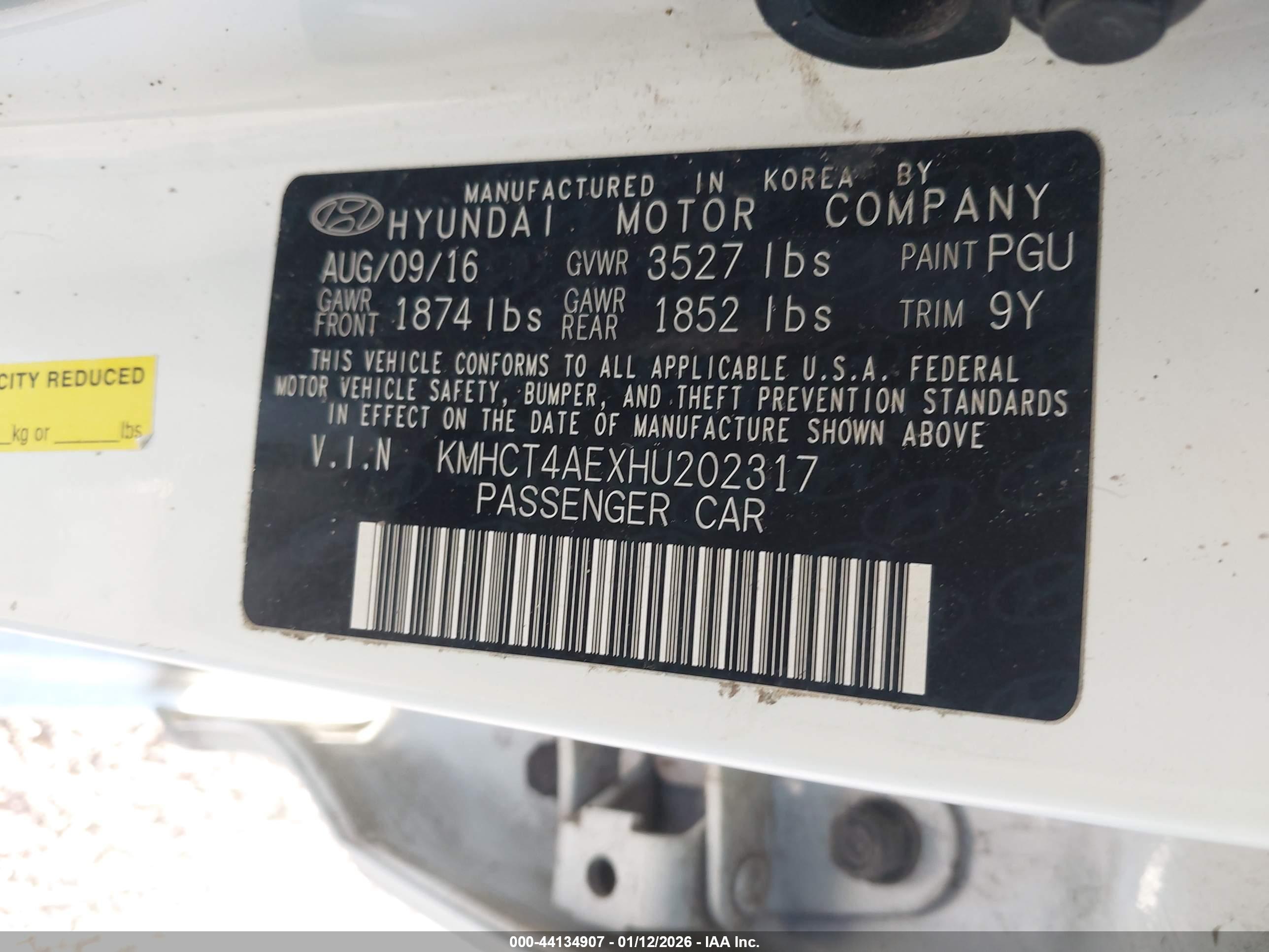 HYUNDAI ACCENT image 9