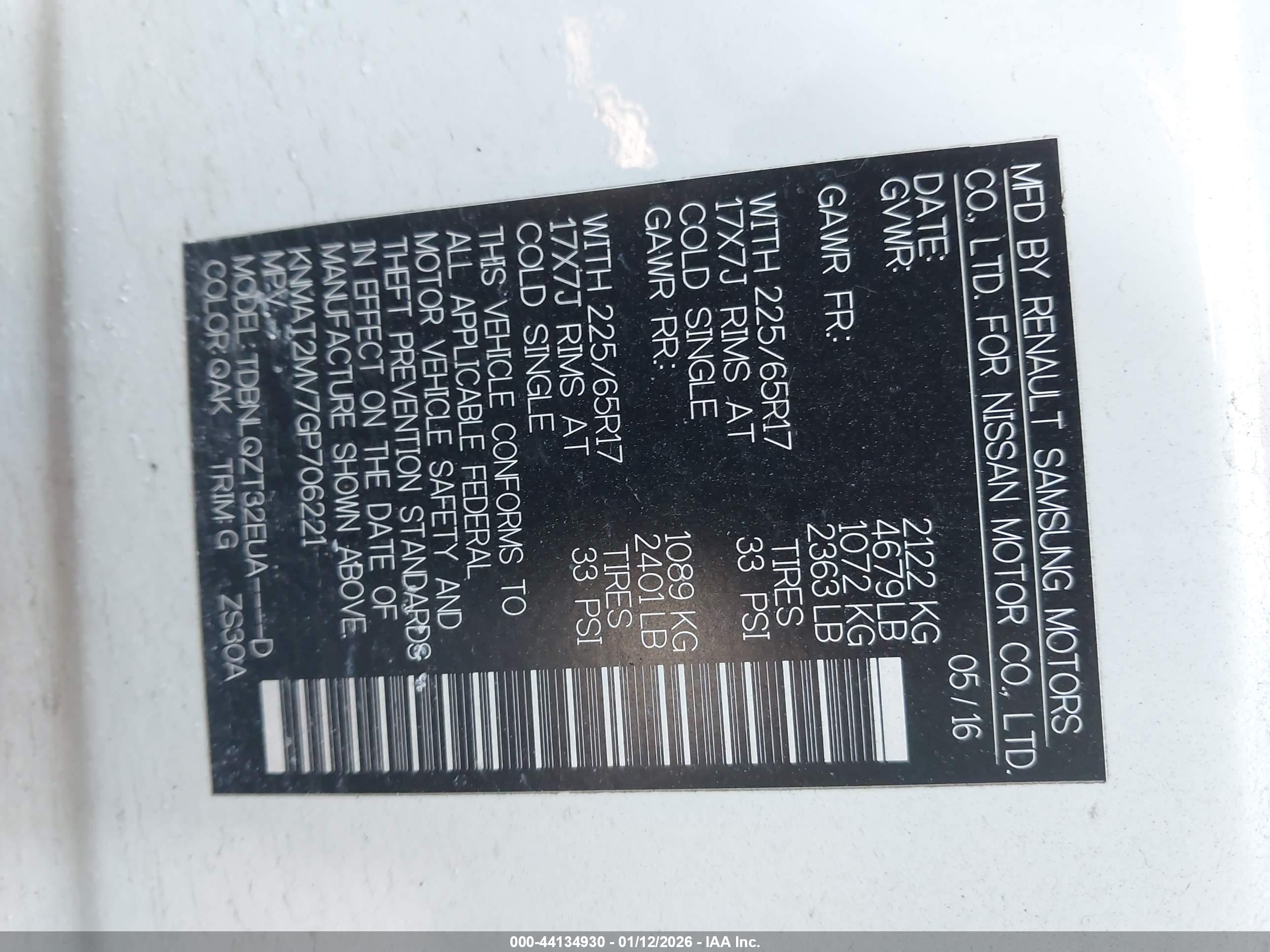 NISSAN ROGUE image 9