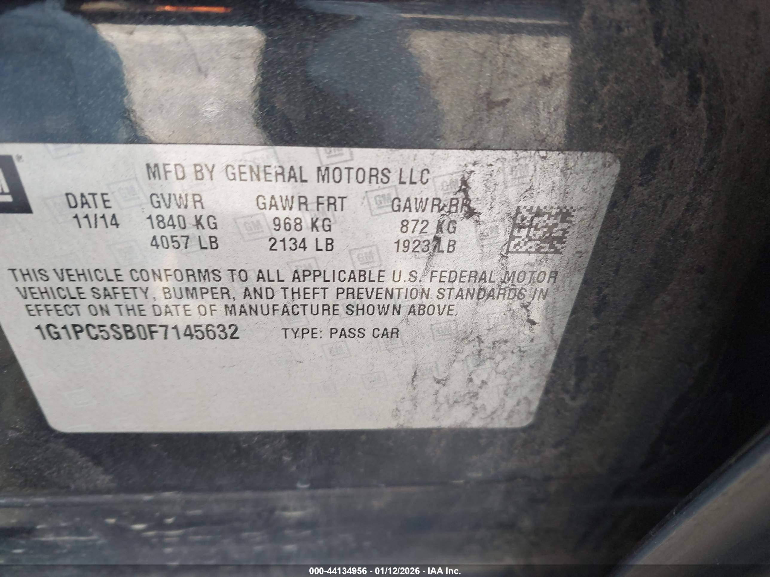 CHEVROLET CRUZE image 9