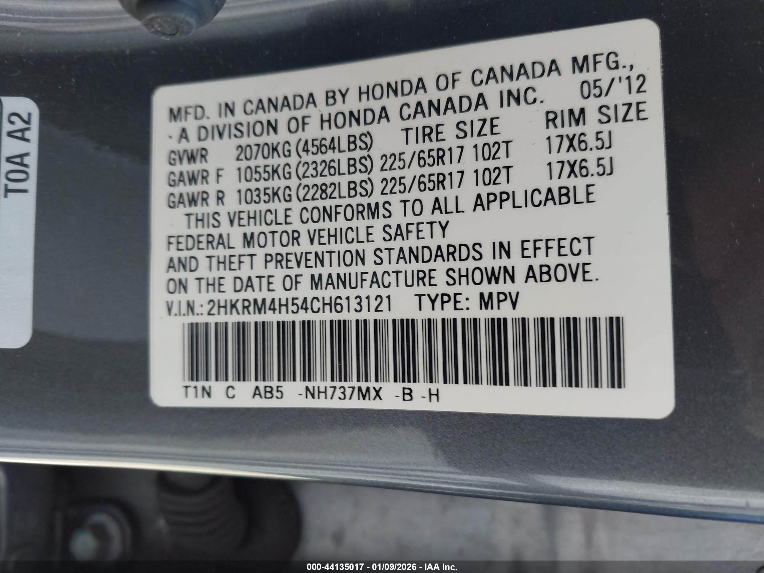 HONDA CR-V image 9