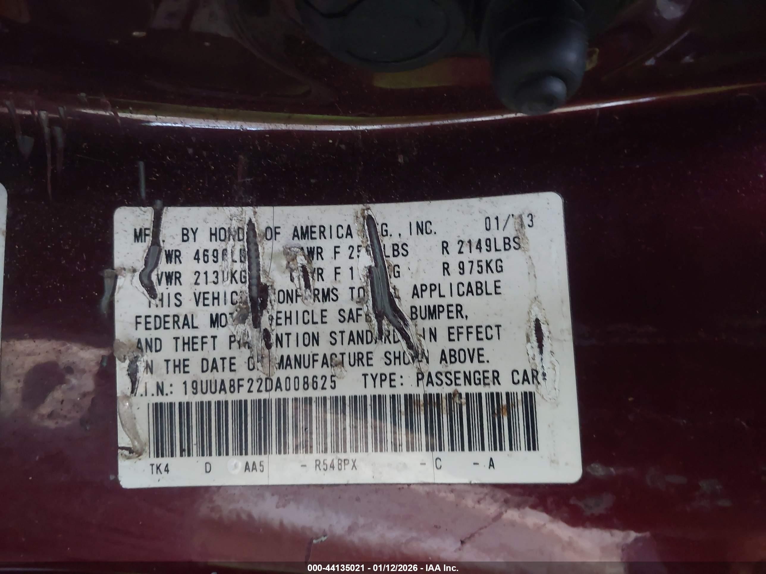 ACURA TL image 9