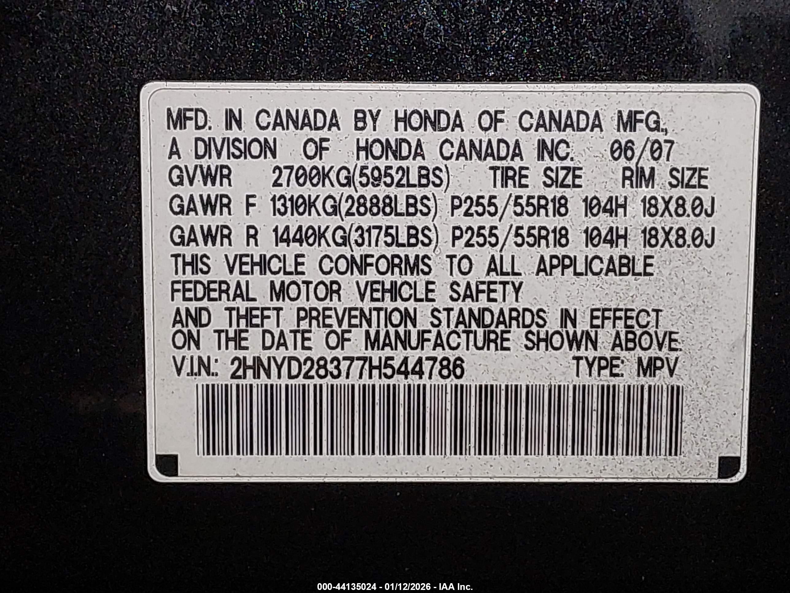 ACURA MDX image 9