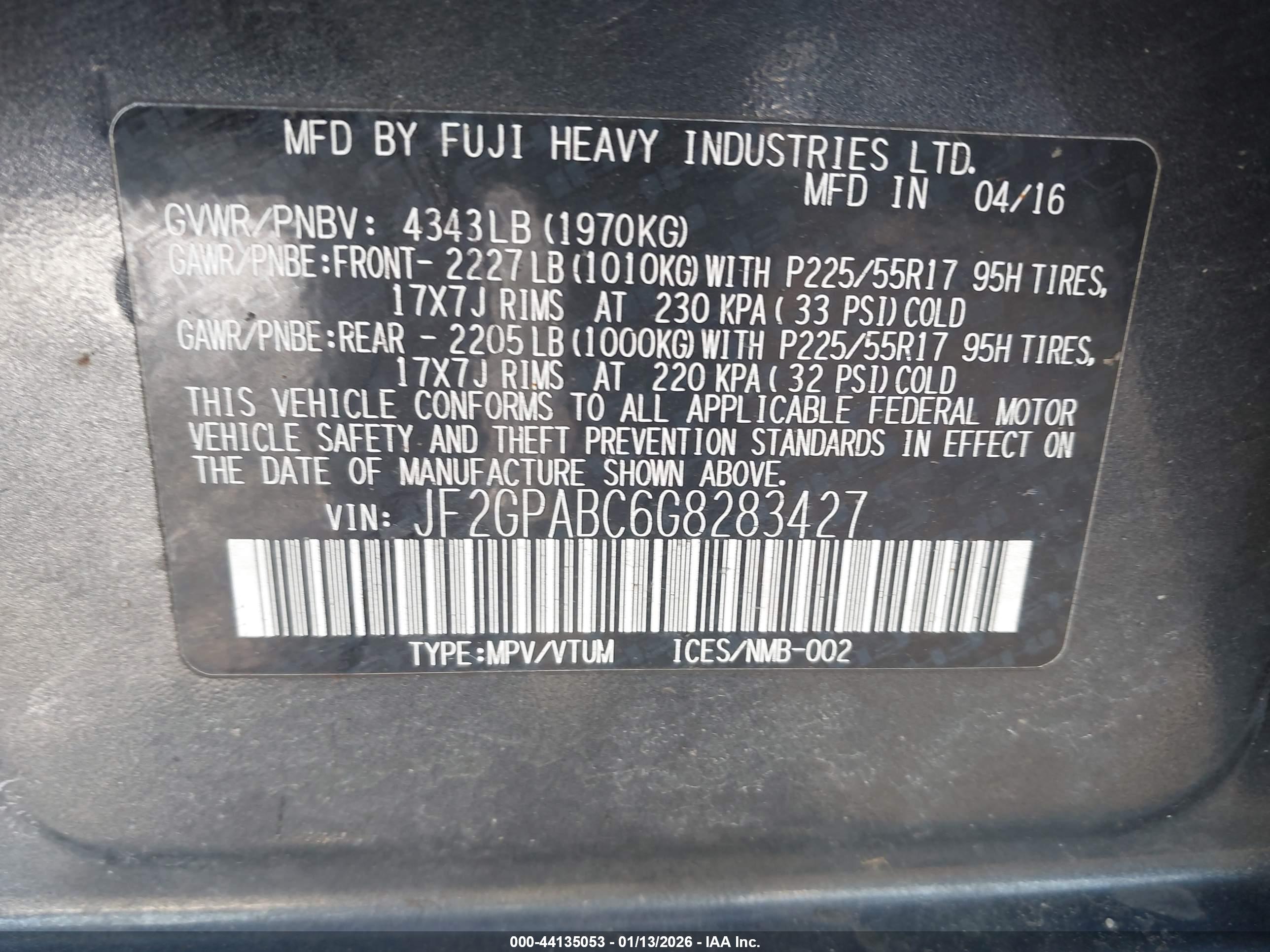 SUBARU CROSSTREK image 9