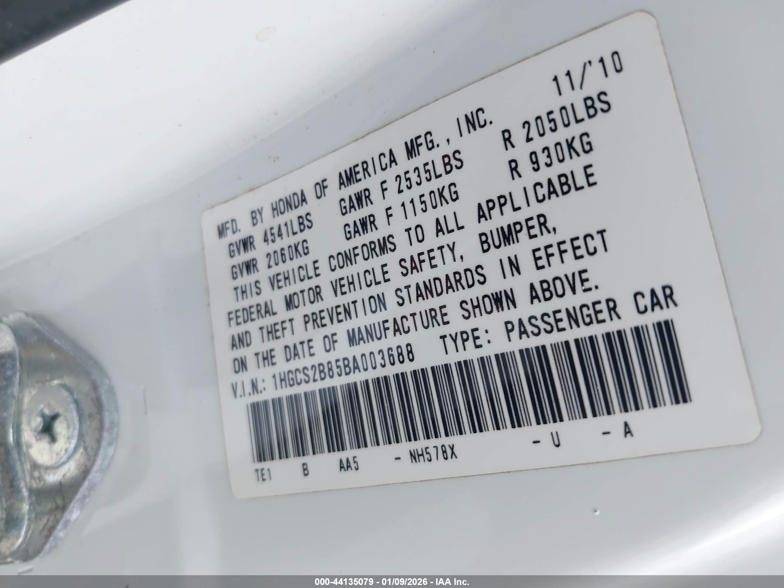 HONDA ACCORD image 9