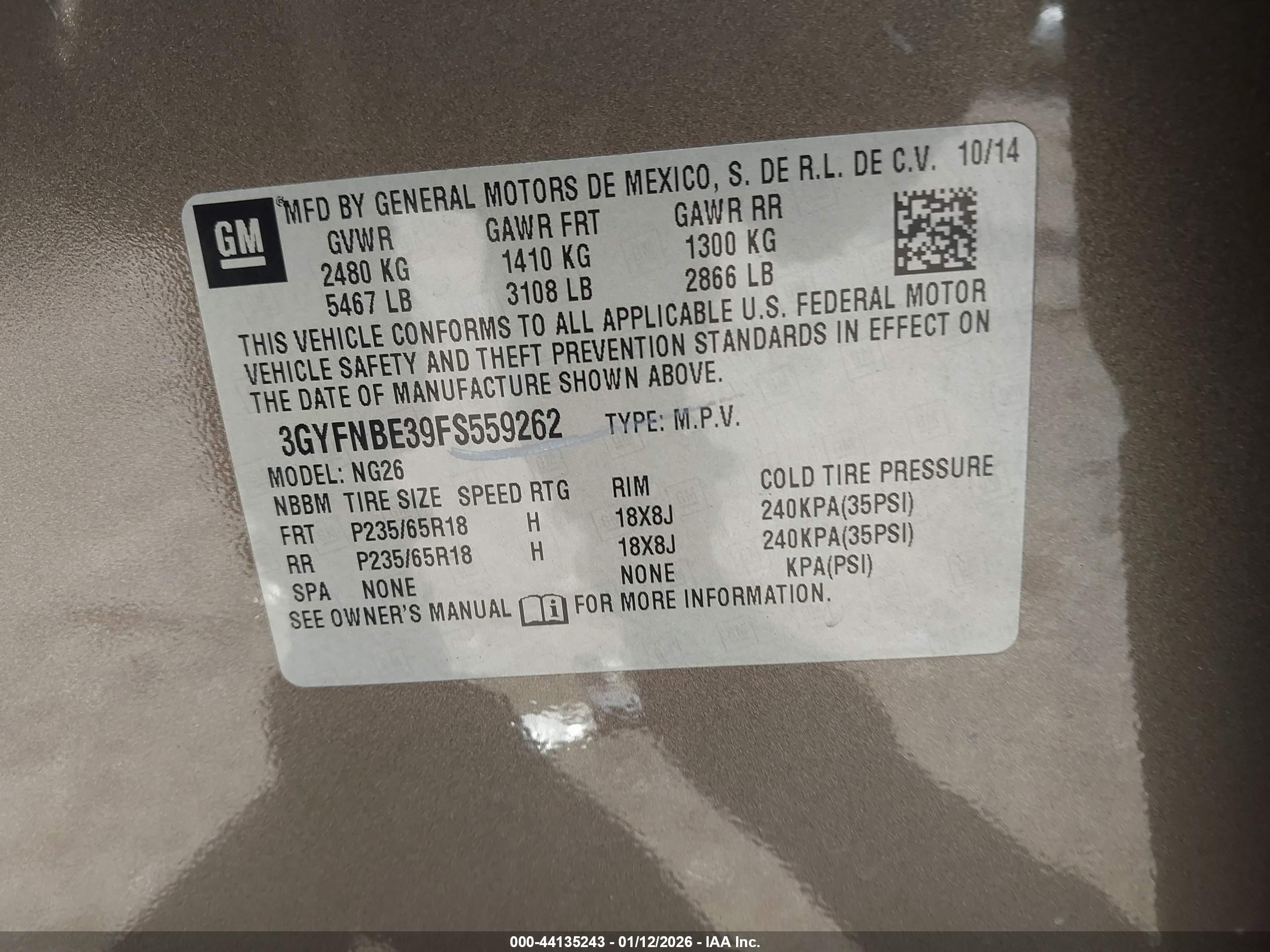 CADILLAC SRX image 9