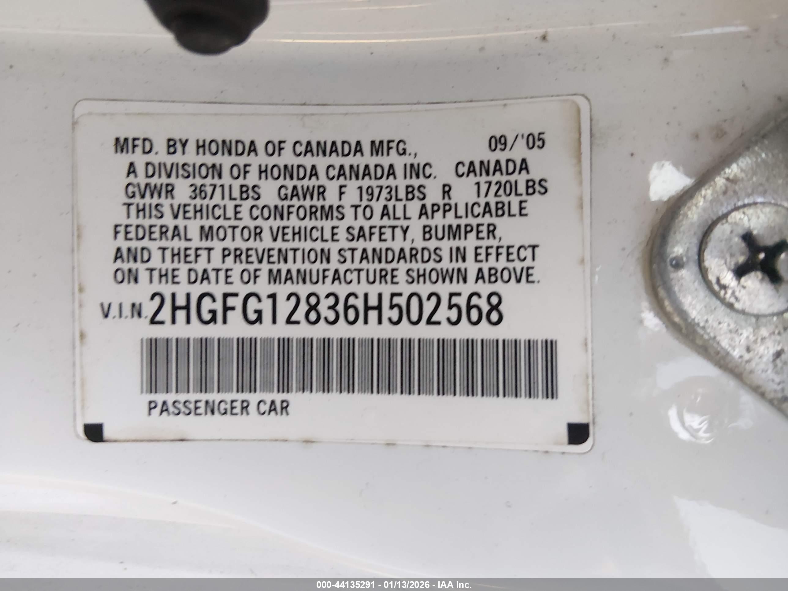 HONDA CIVIC image 9