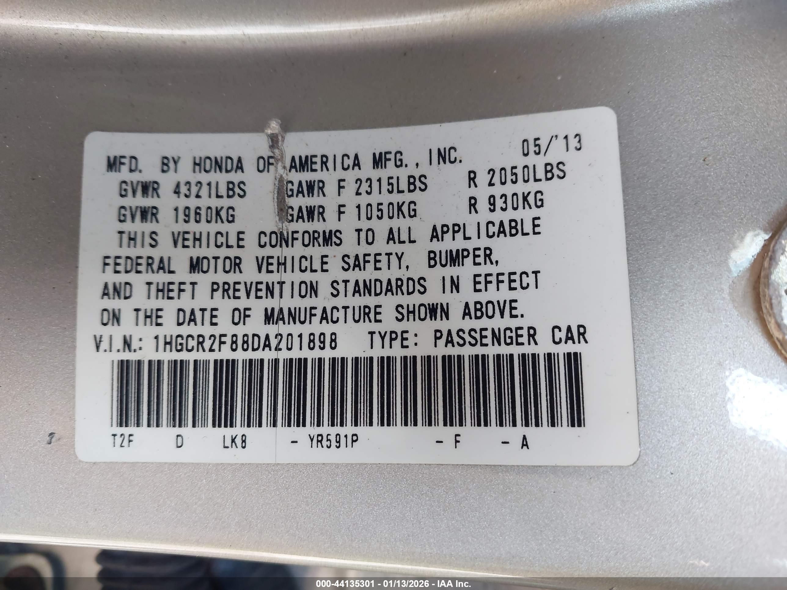 HONDA ACCORD image 9