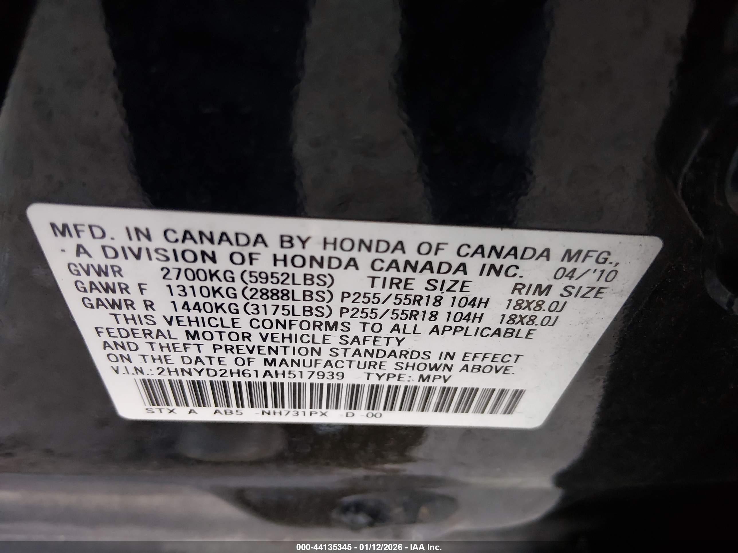ACURA MDX image 9
