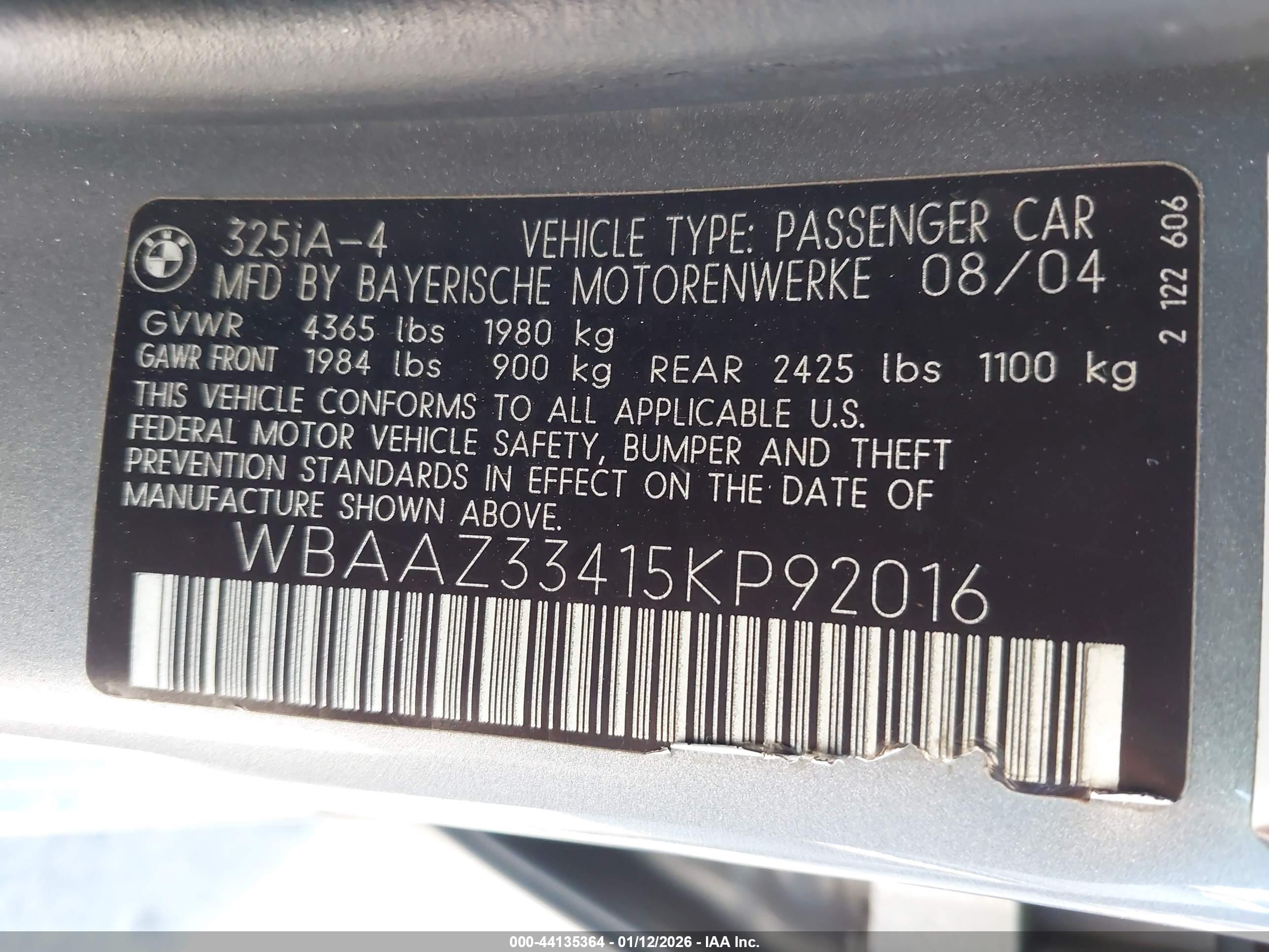 BMW 325I image 9