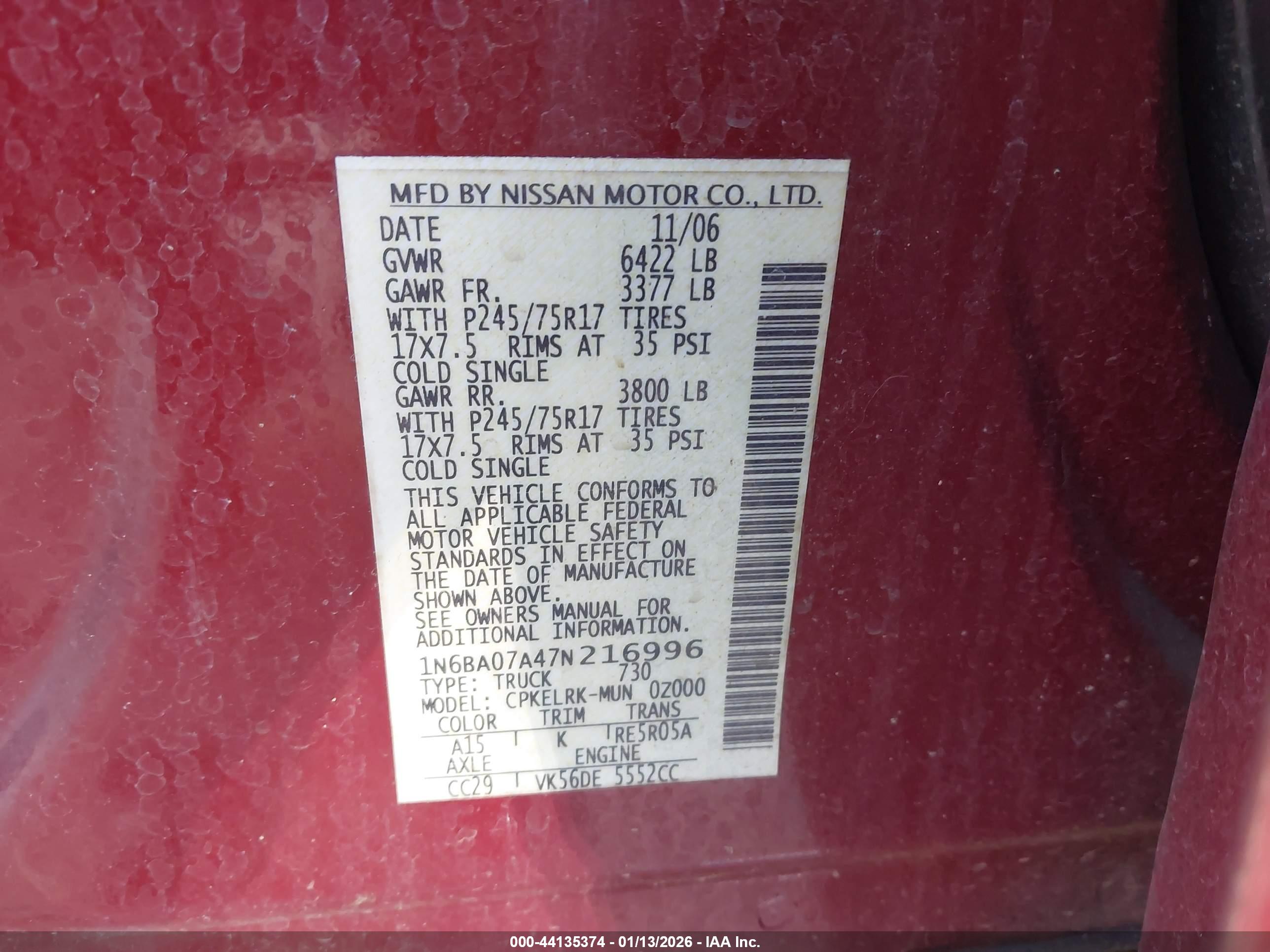 NISSAN TITAN image 9
