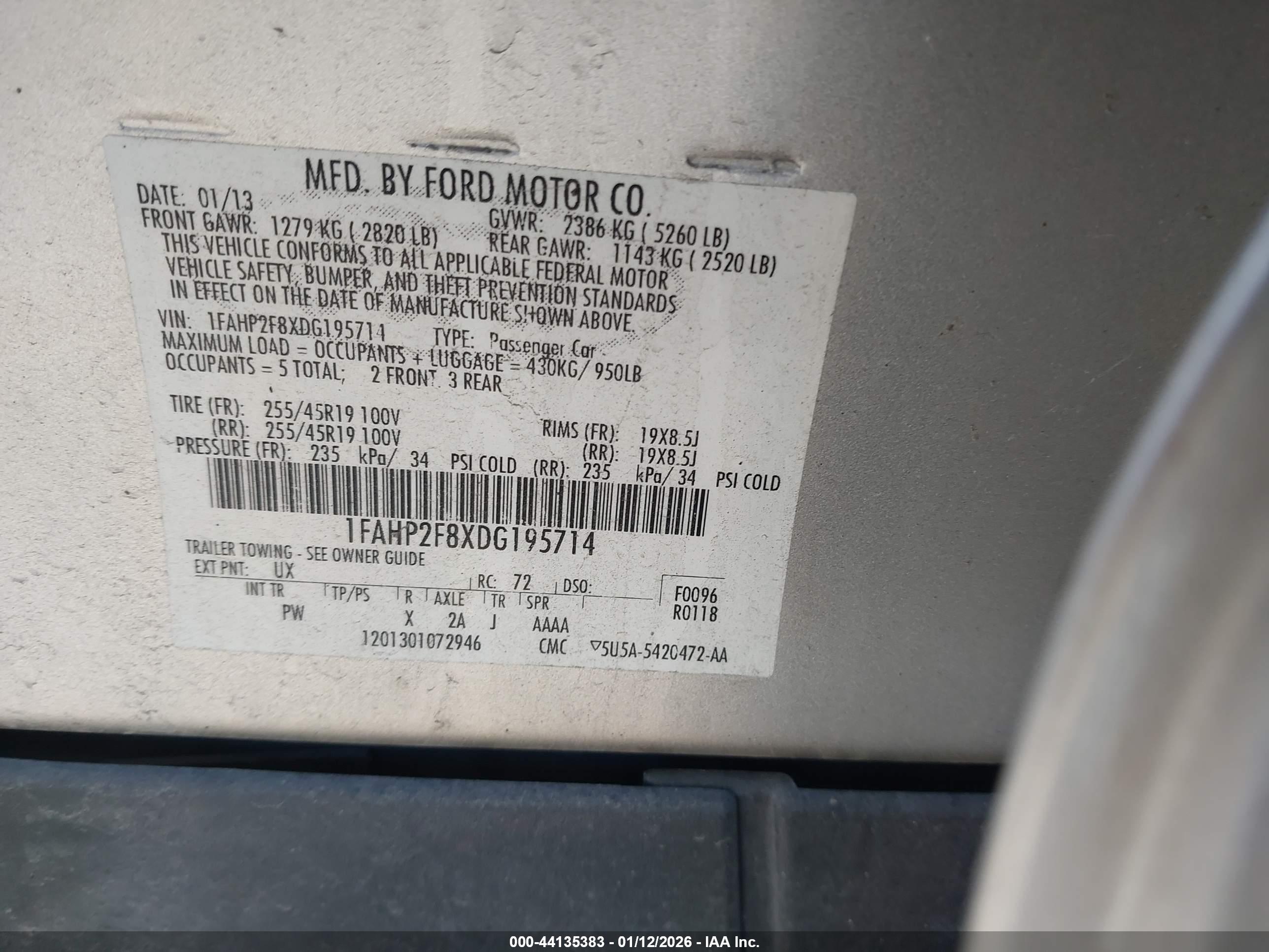FORD TAURUS image 9