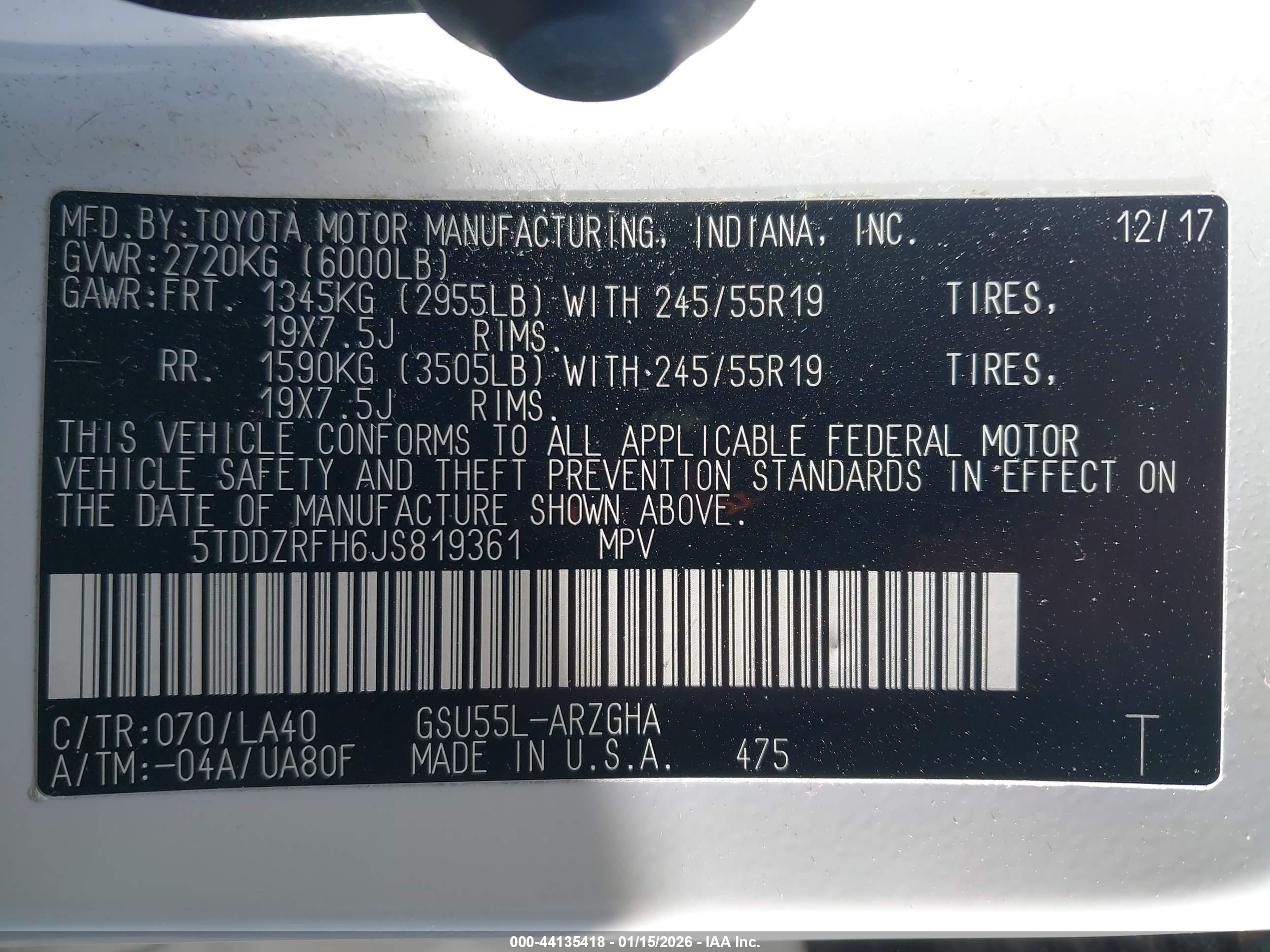 TOYOTA HIGHLANDER image 9