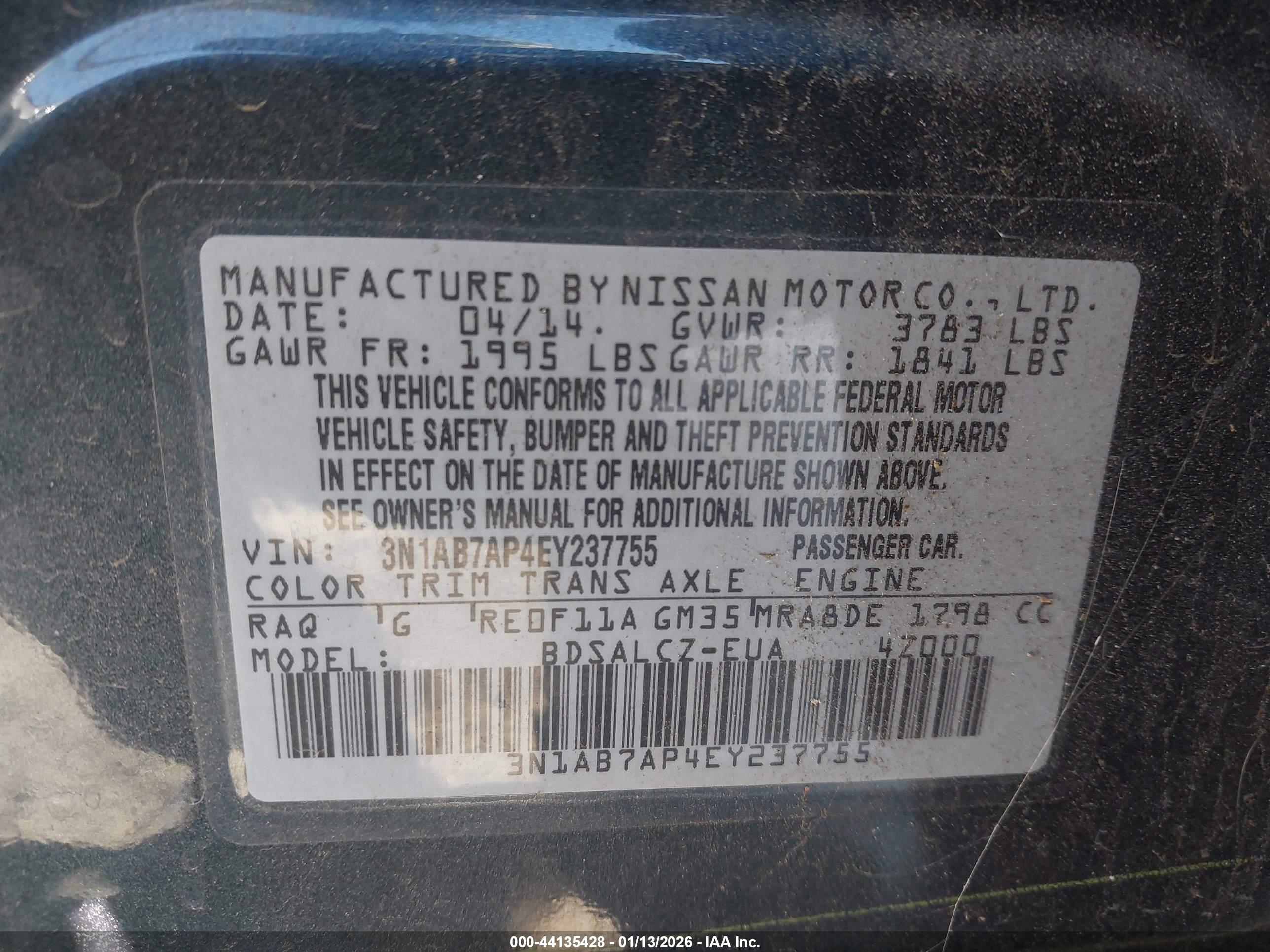 NISSAN SENTRA image 9