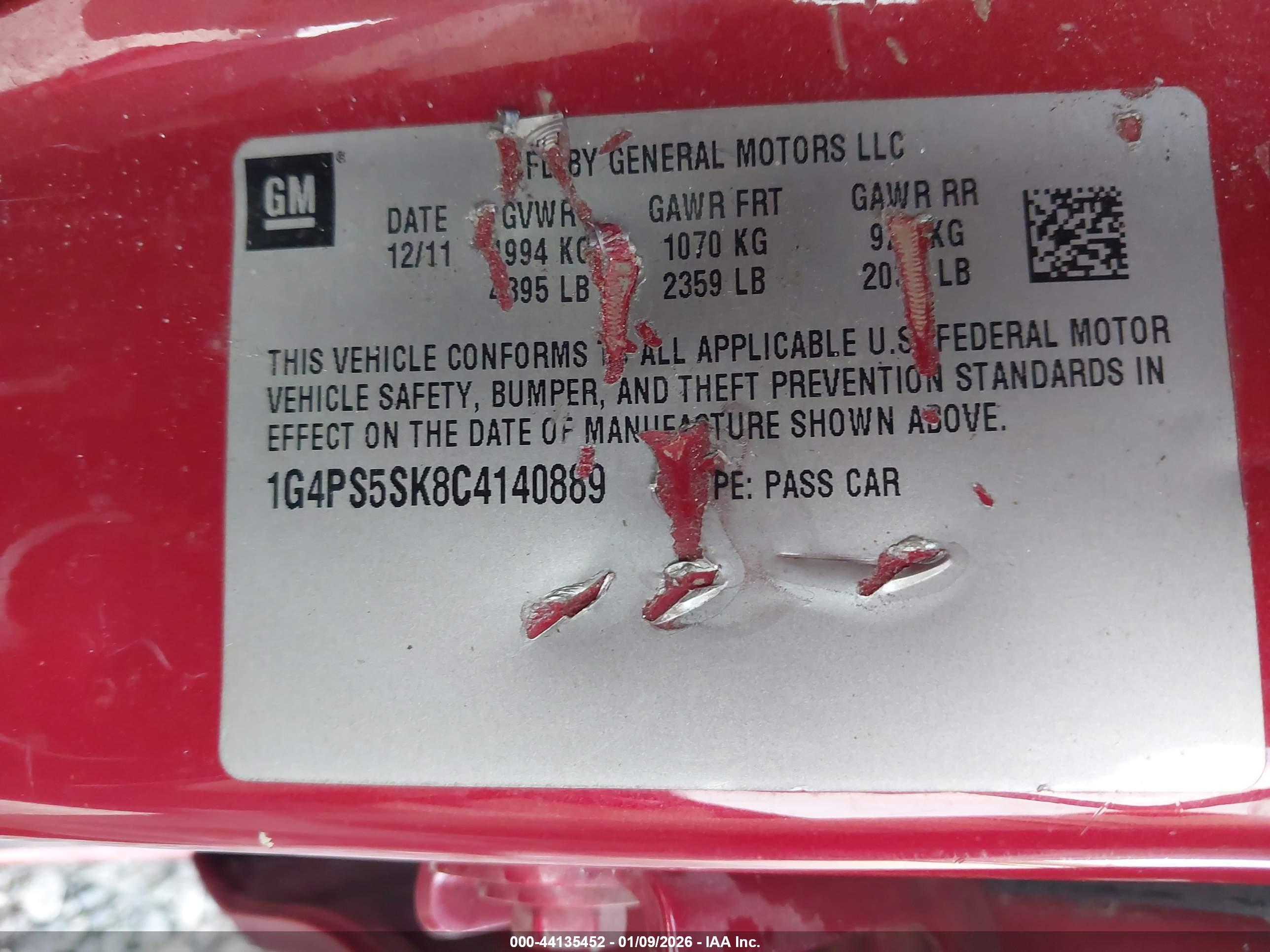 BUICK VERANO image 9
