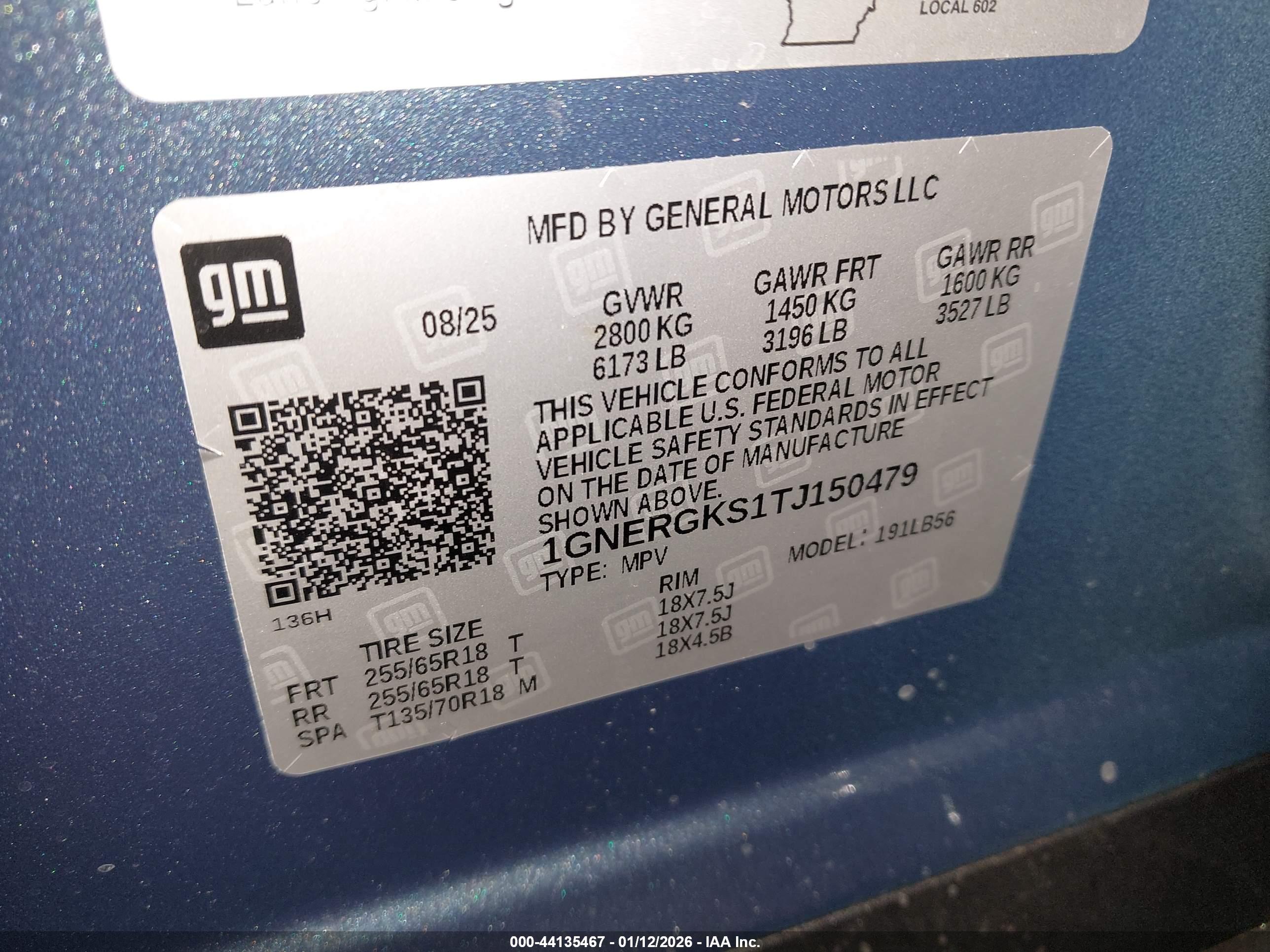 CHEVROLET TRAVERSE image 9
