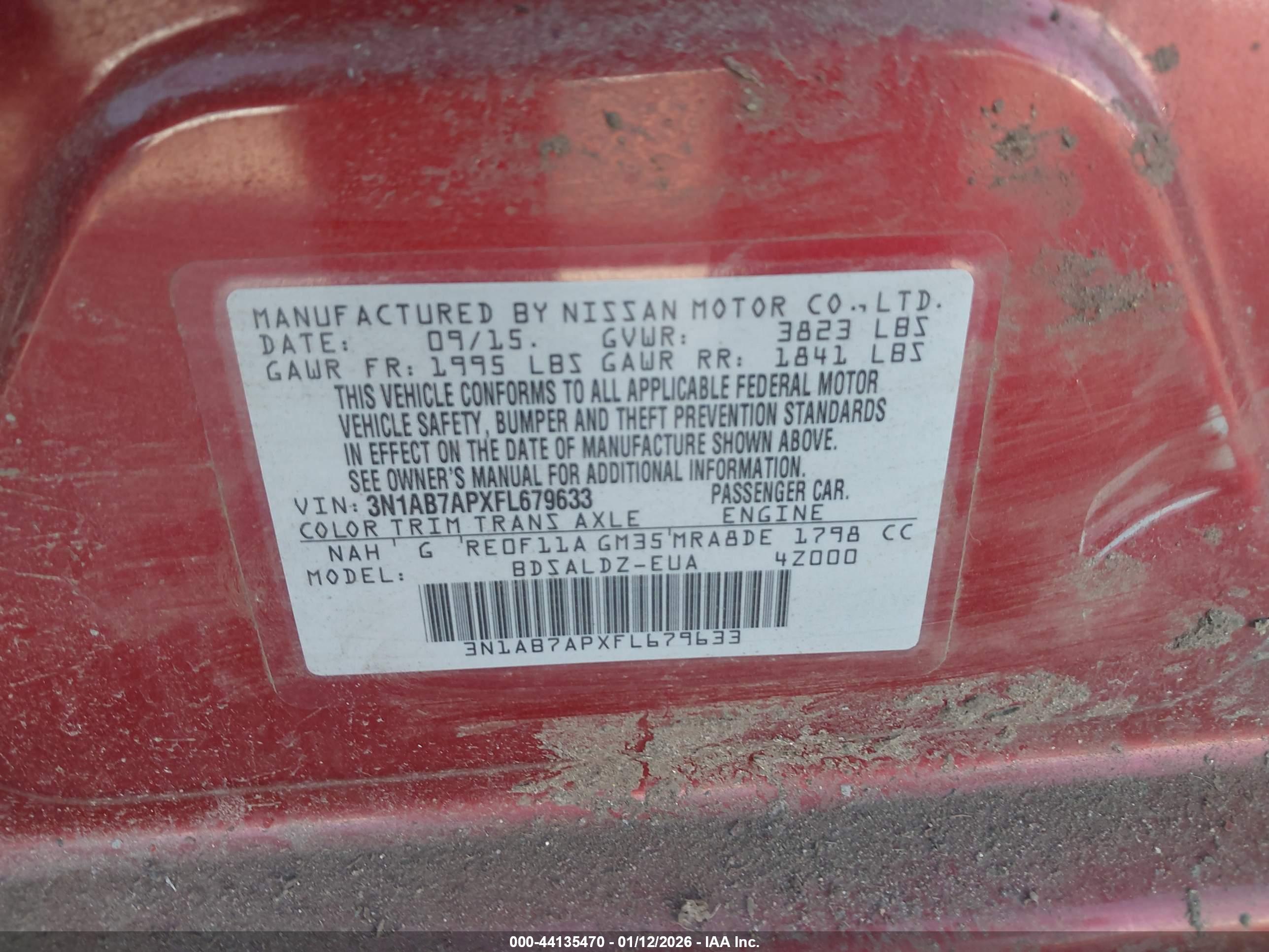 NISSAN SENTRA image 9