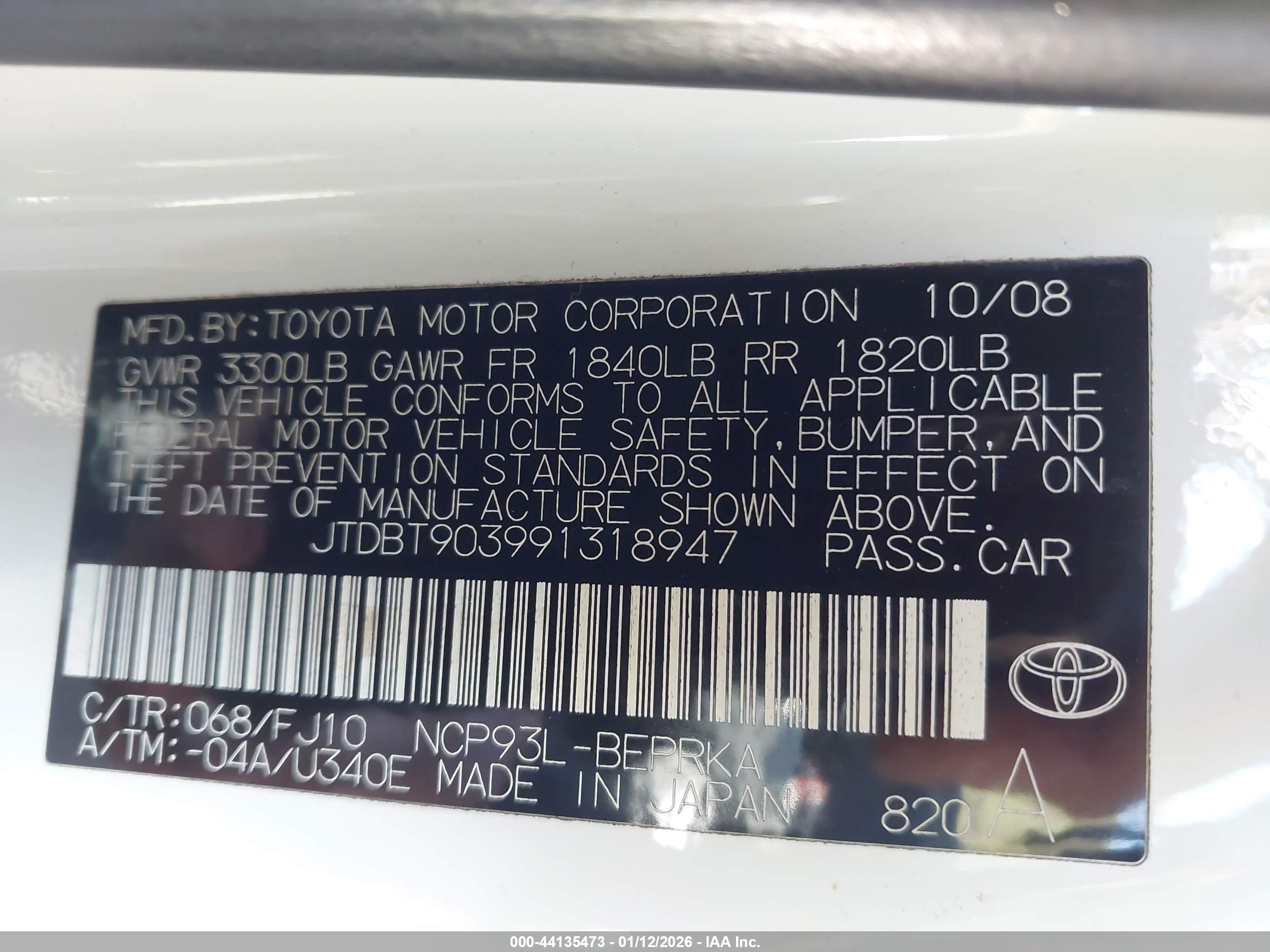 TOYOTA YARIS image 9