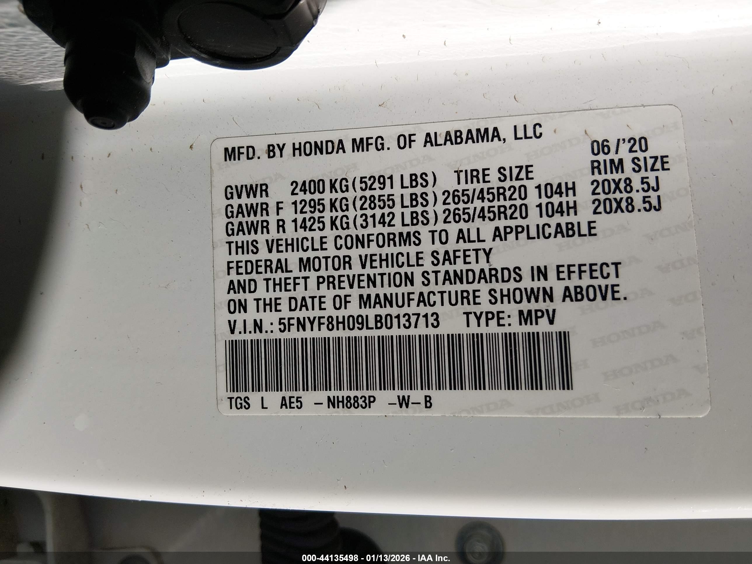 HONDA PASSPORT image 9