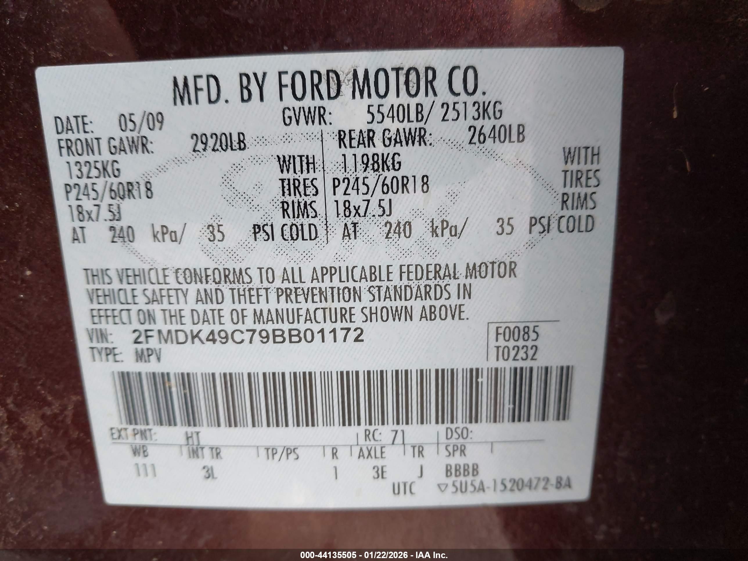 FORD EDGE image 9