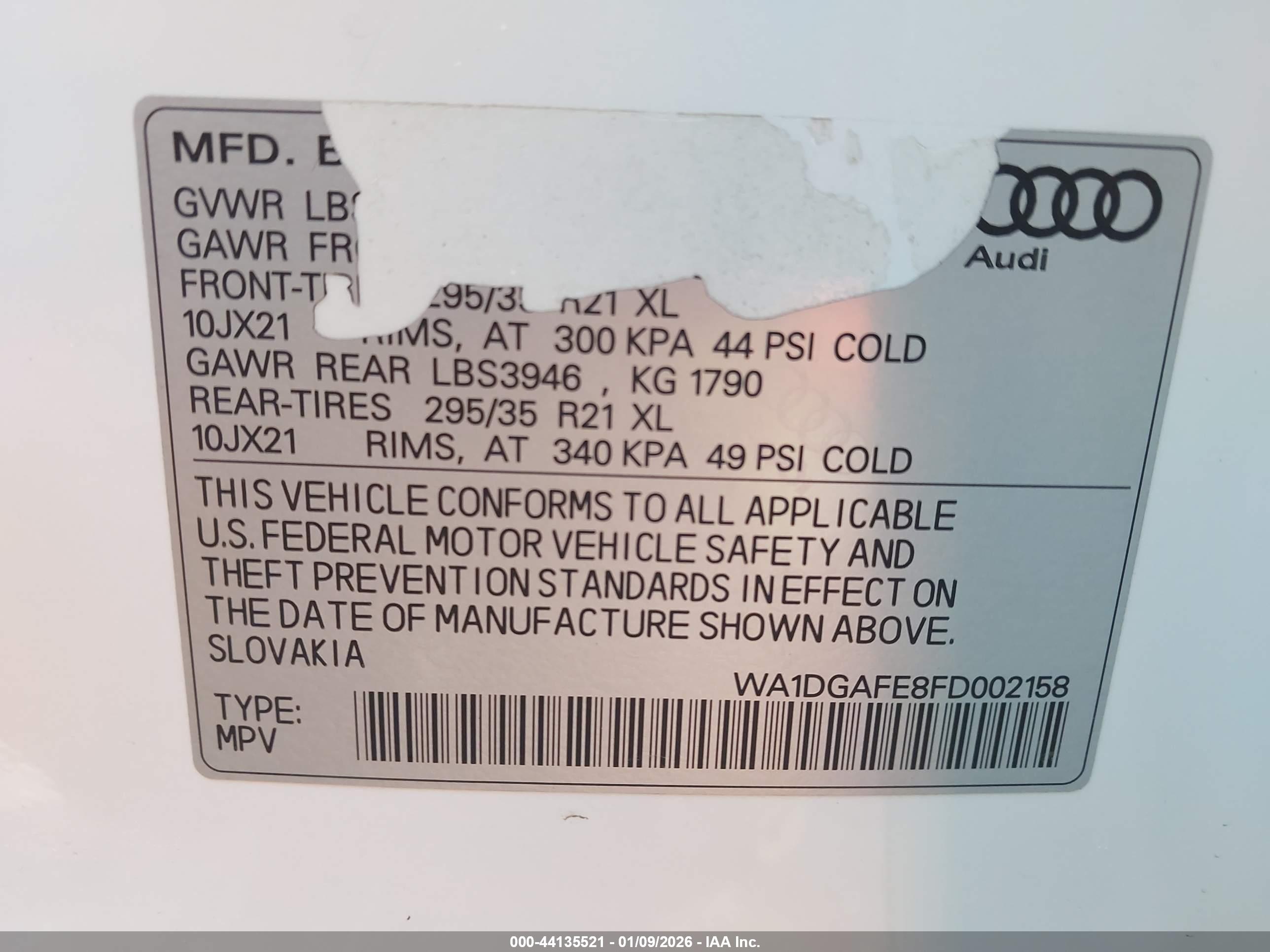AUDI Q7 image 9