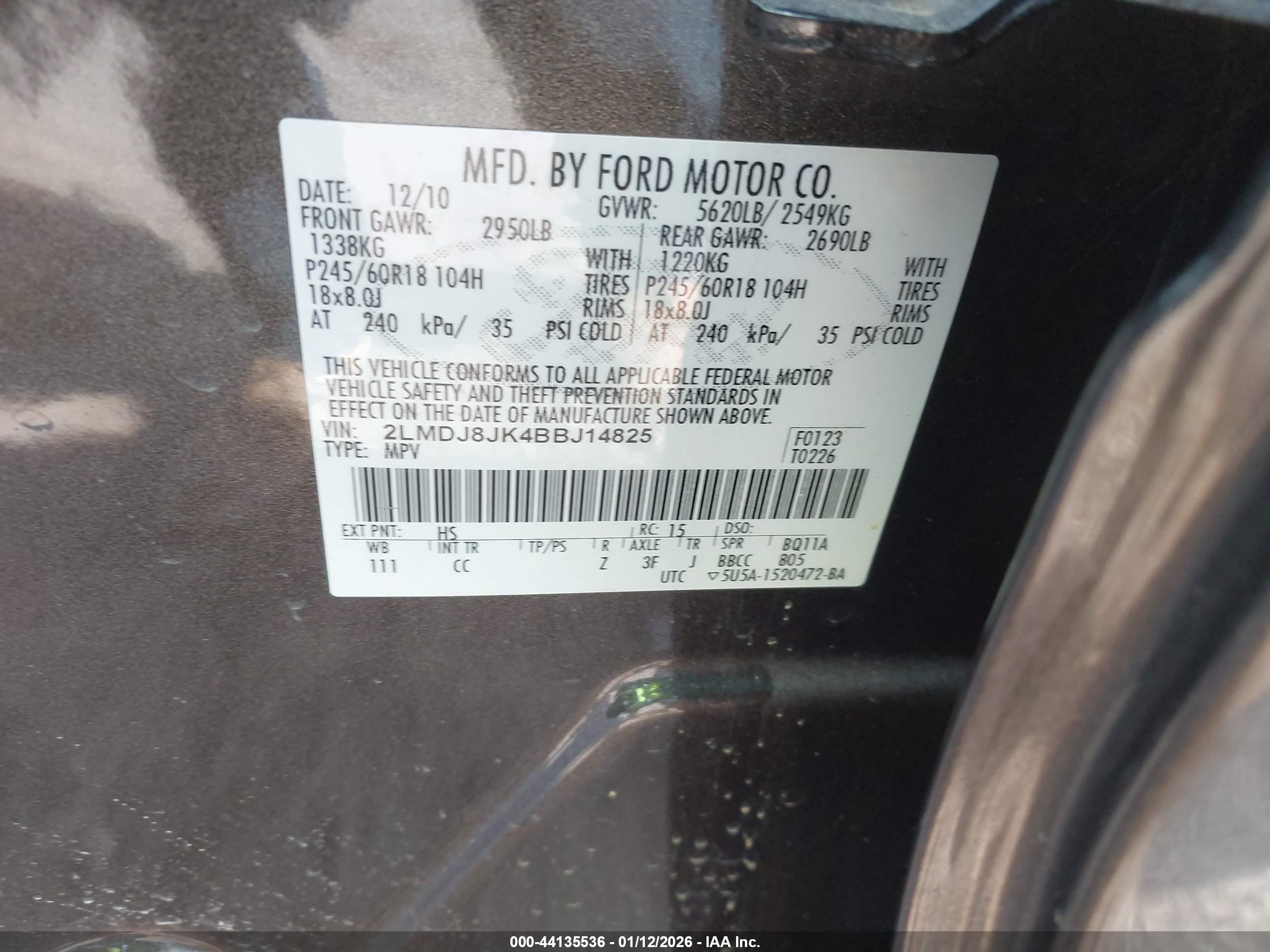 LINCOLN MKX image 9