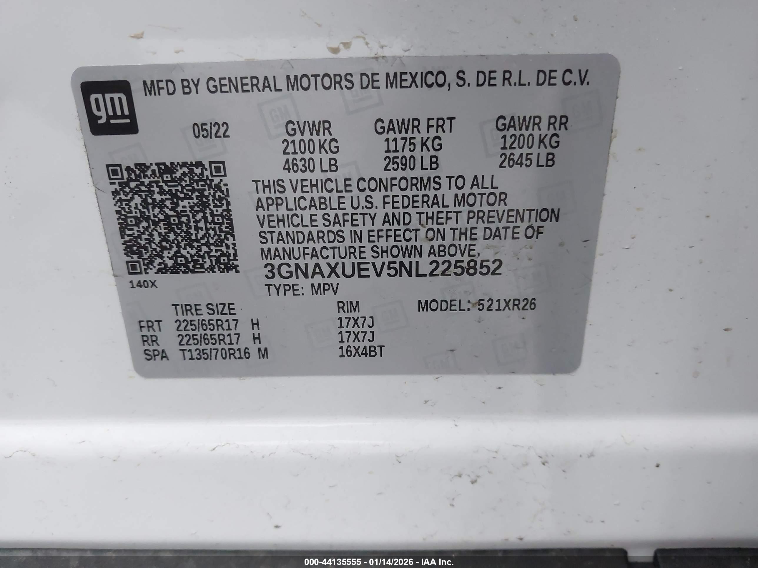 CHEVROLET EQUINOX image 9