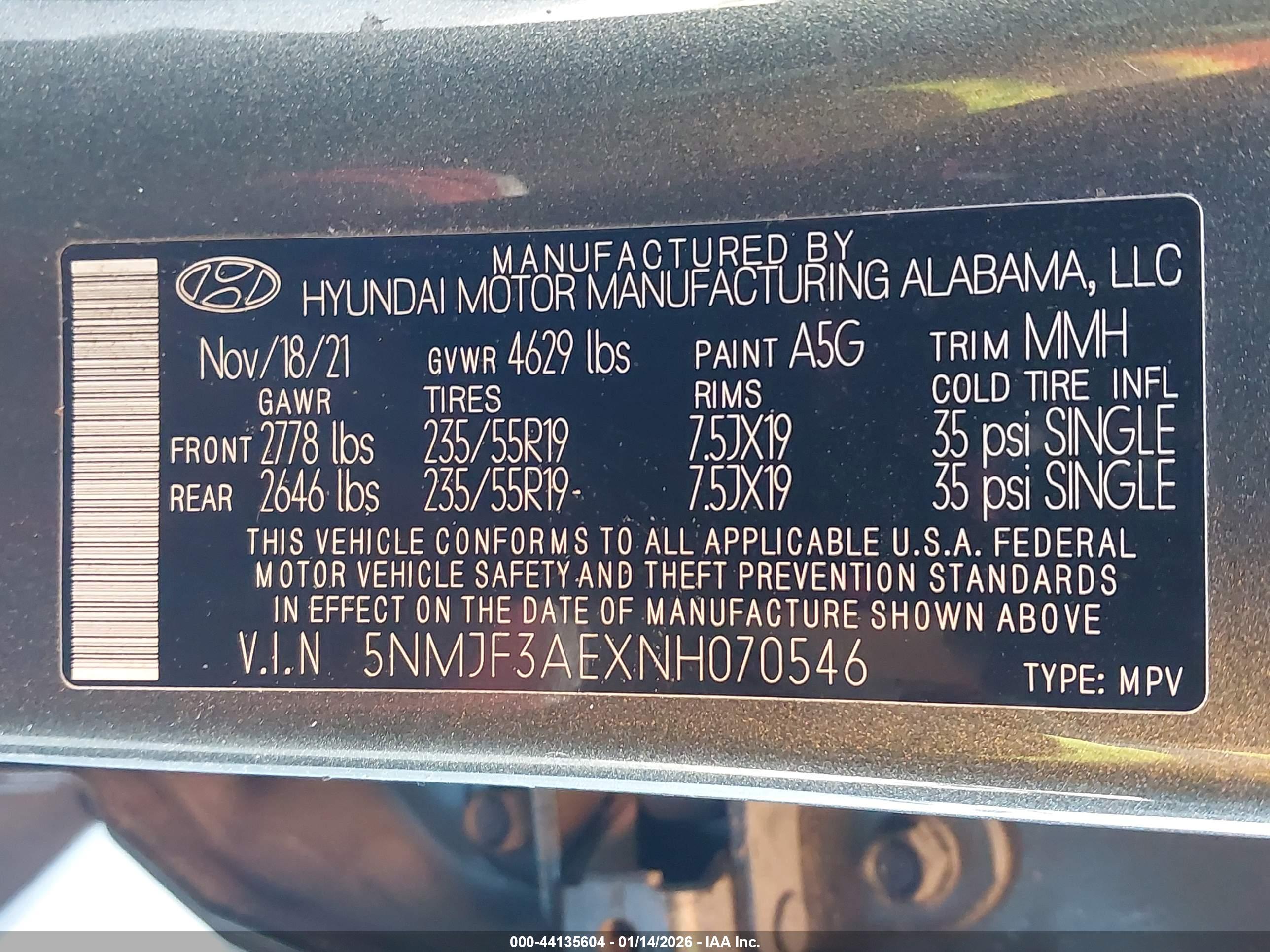 HYUNDAI TUCSON image 9