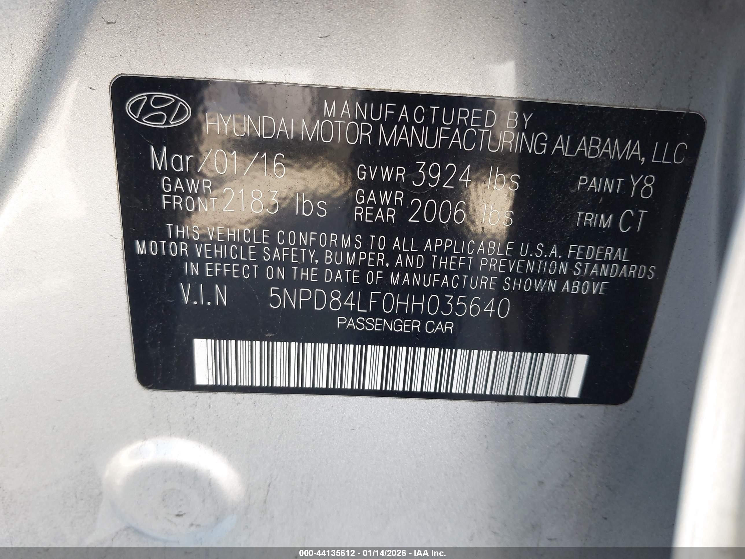 HYUNDAI ELANTRA image 9