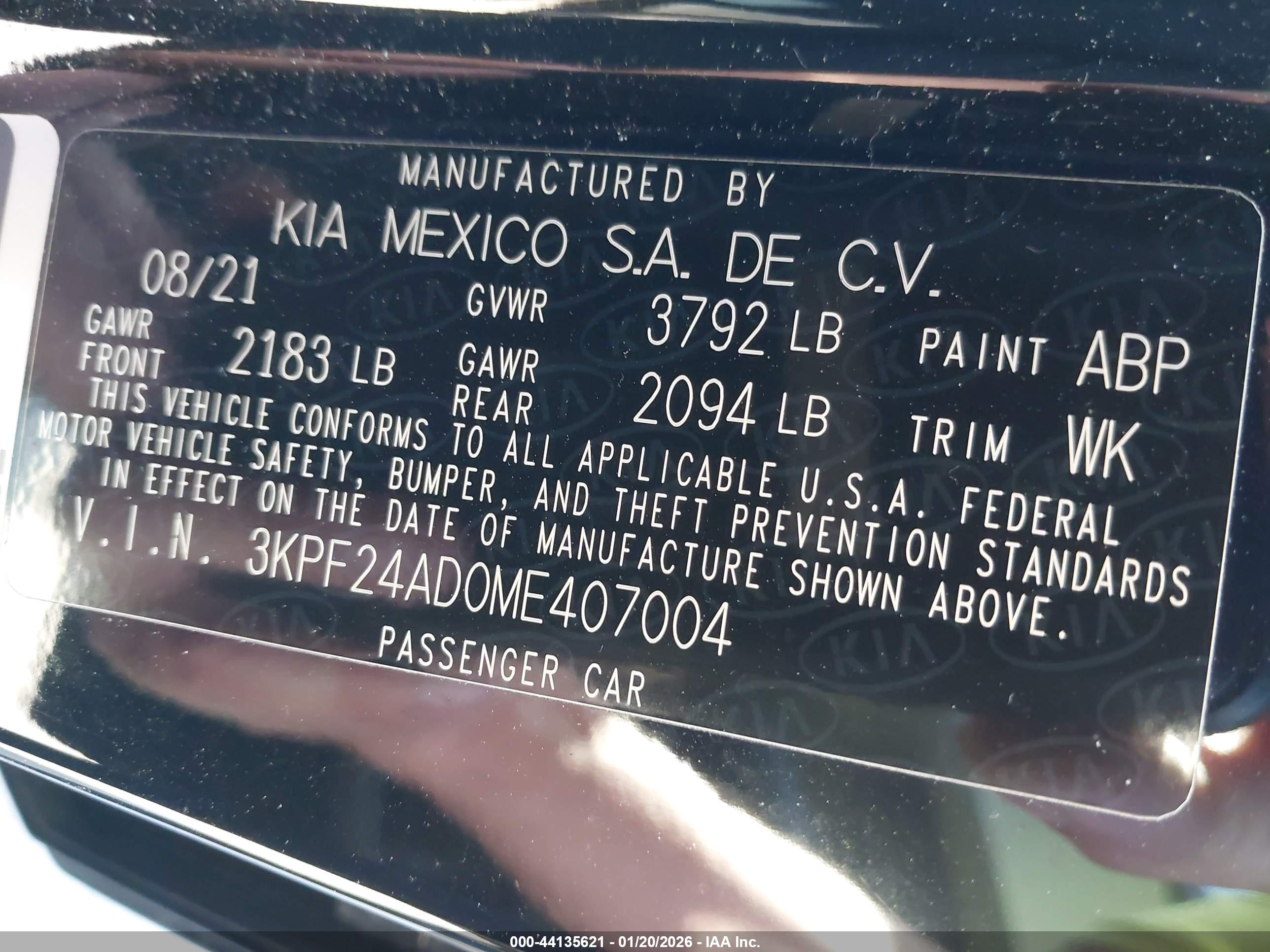 KIA FORTE image 9