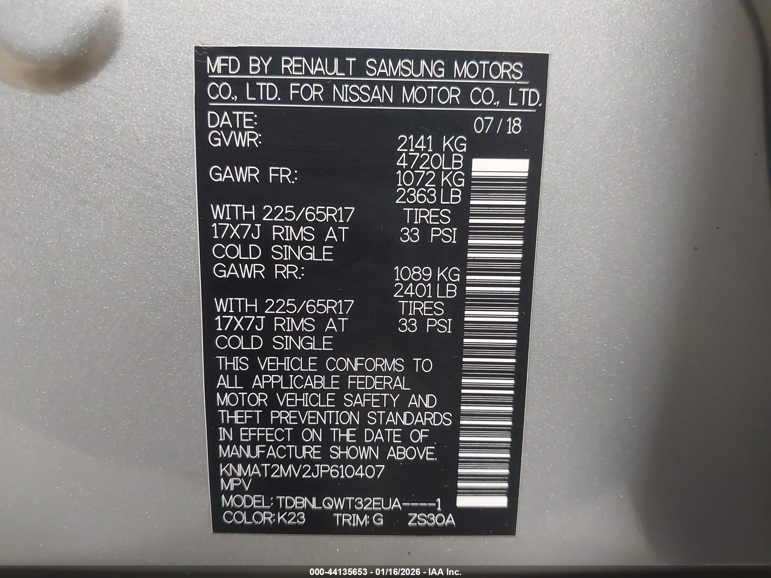 NISSAN ROGUE image 9