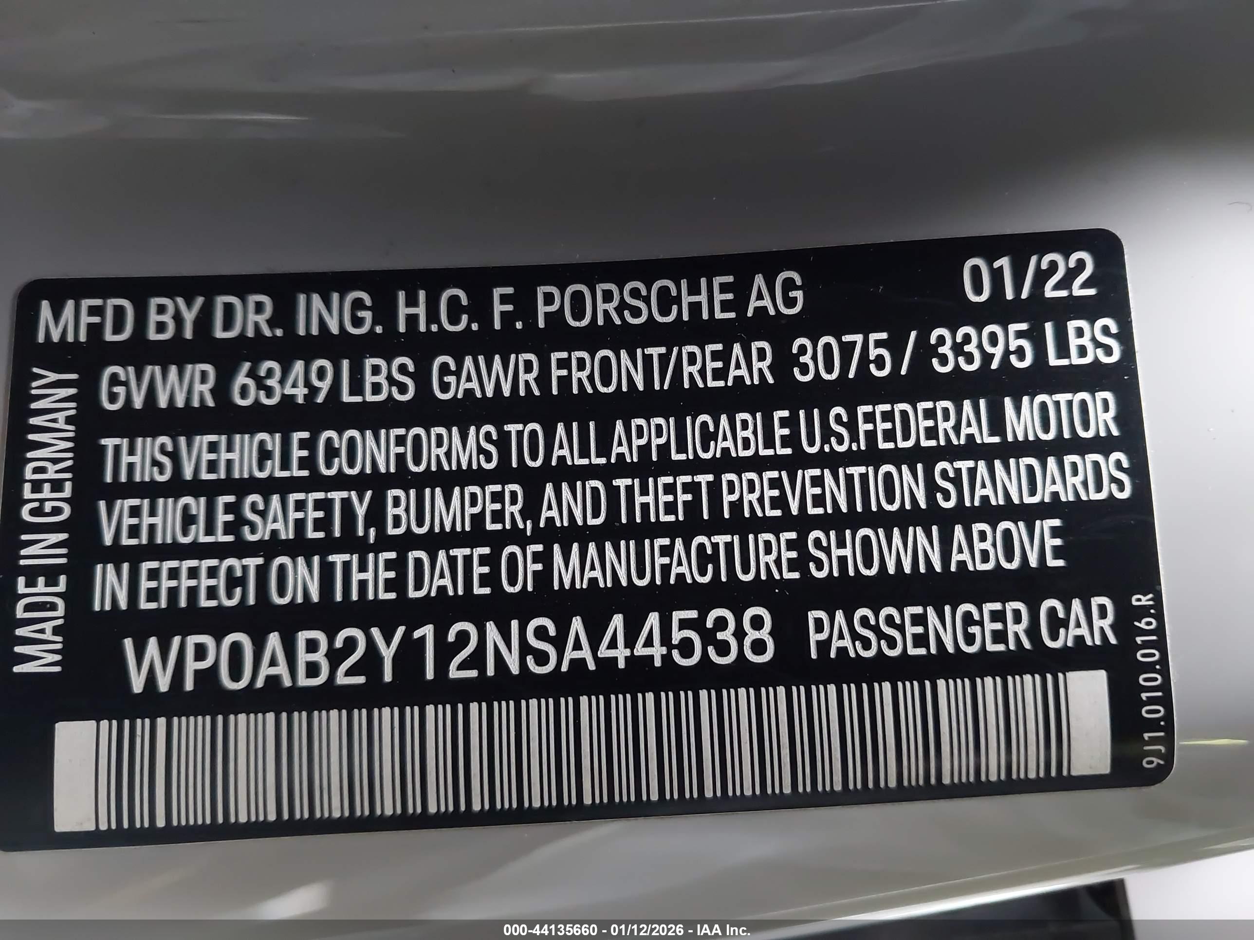 PORSCHE TAYCAN image 9