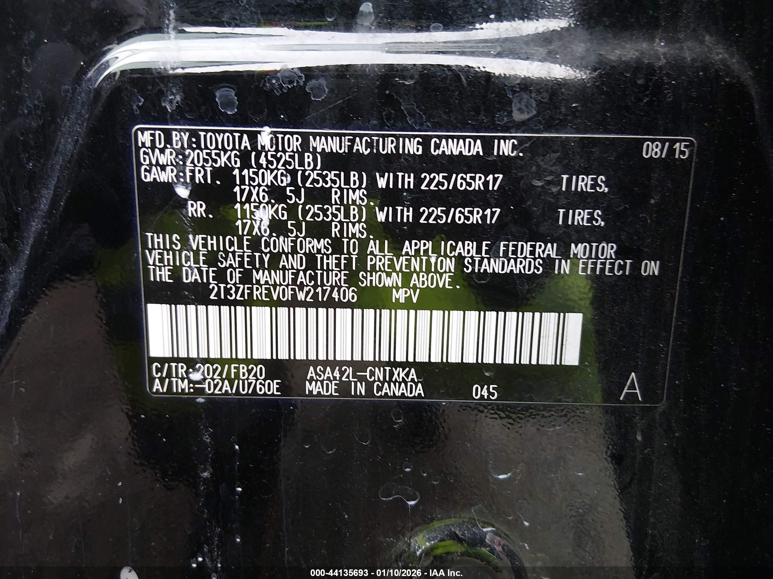 TOYOTA RAV4 image 9