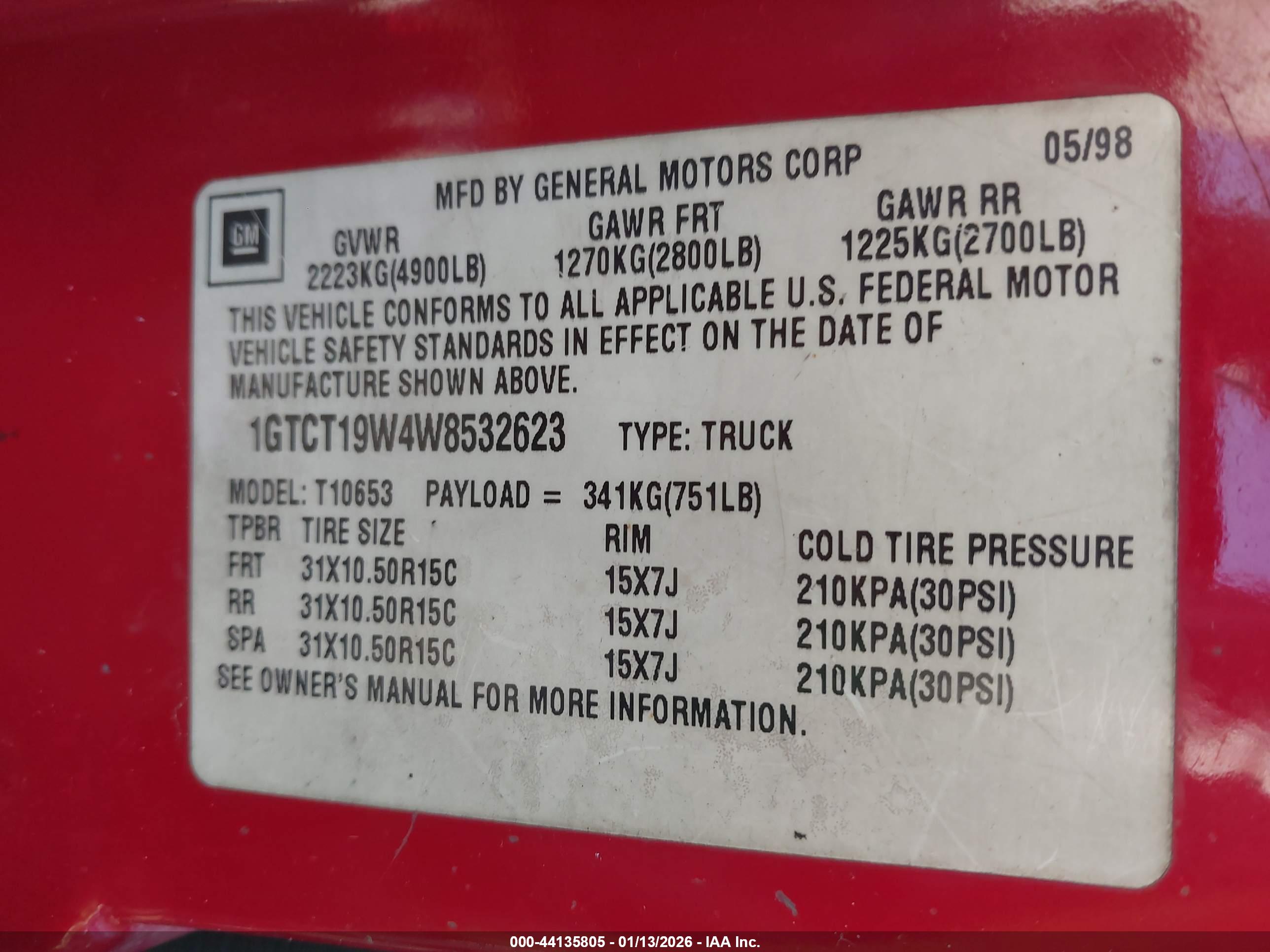 GMC SONOMA image 9