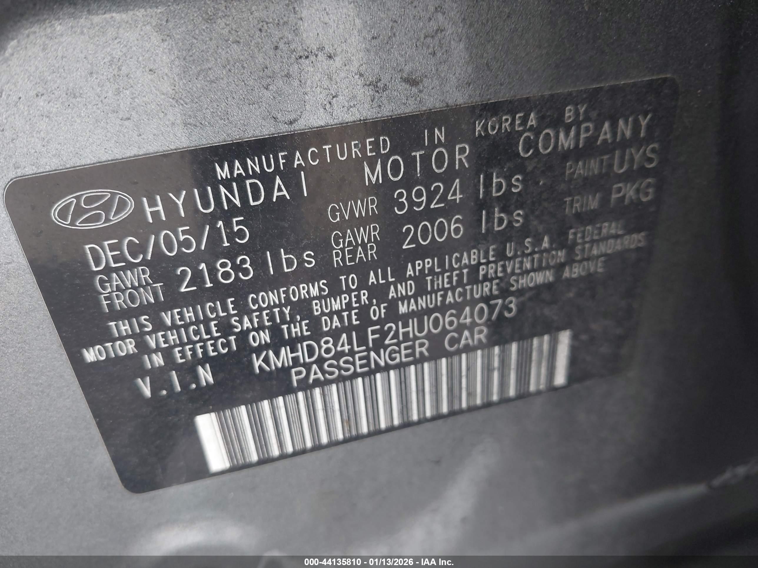 HYUNDAI ELANTRA image 9