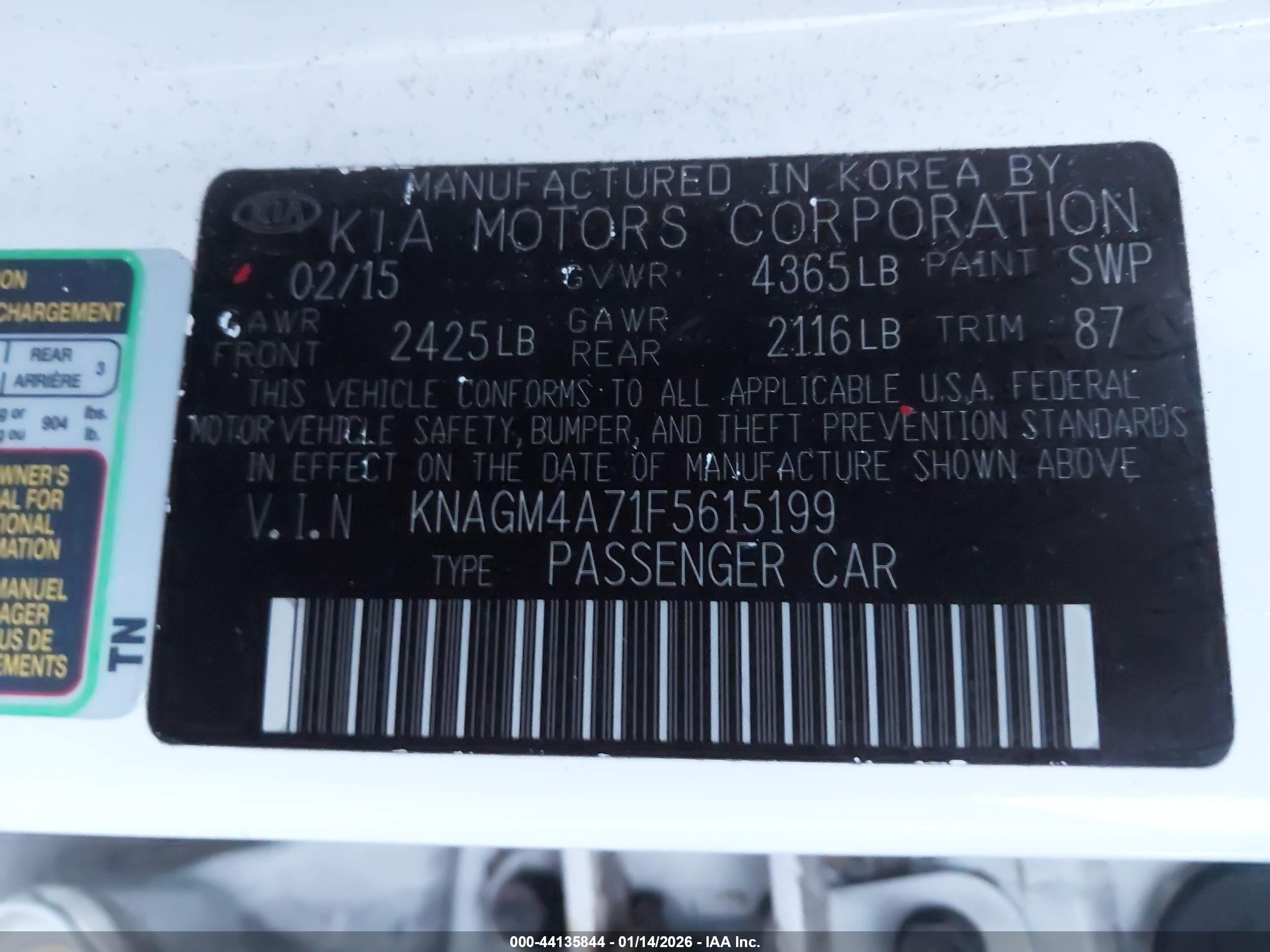 KIA OPTIMA image 9