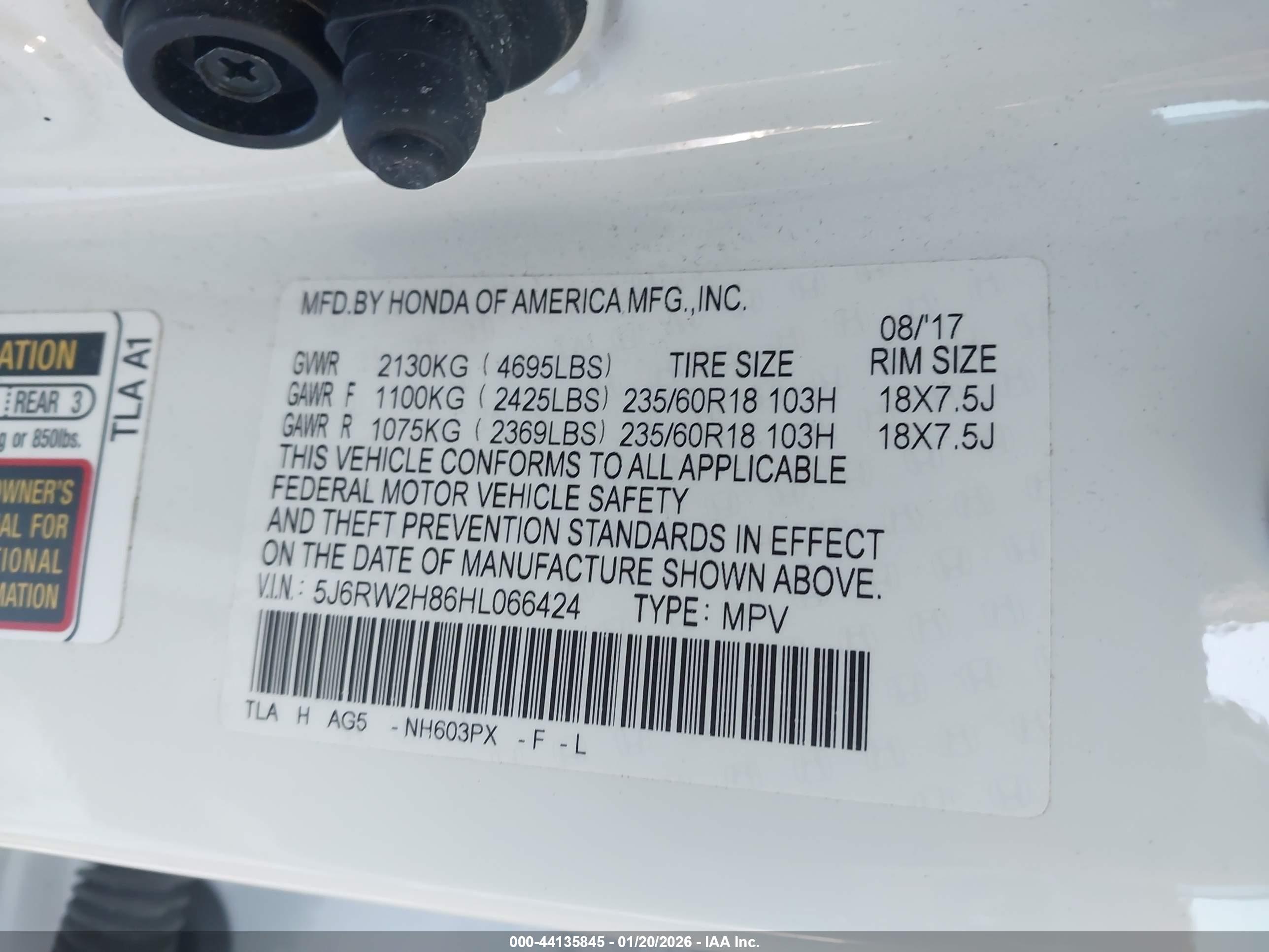 HONDA CR-V image 9