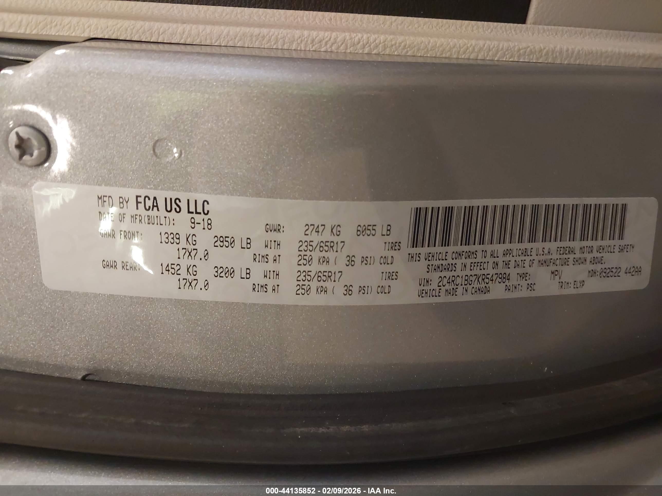 CHRYSLER PACIFICA image 9