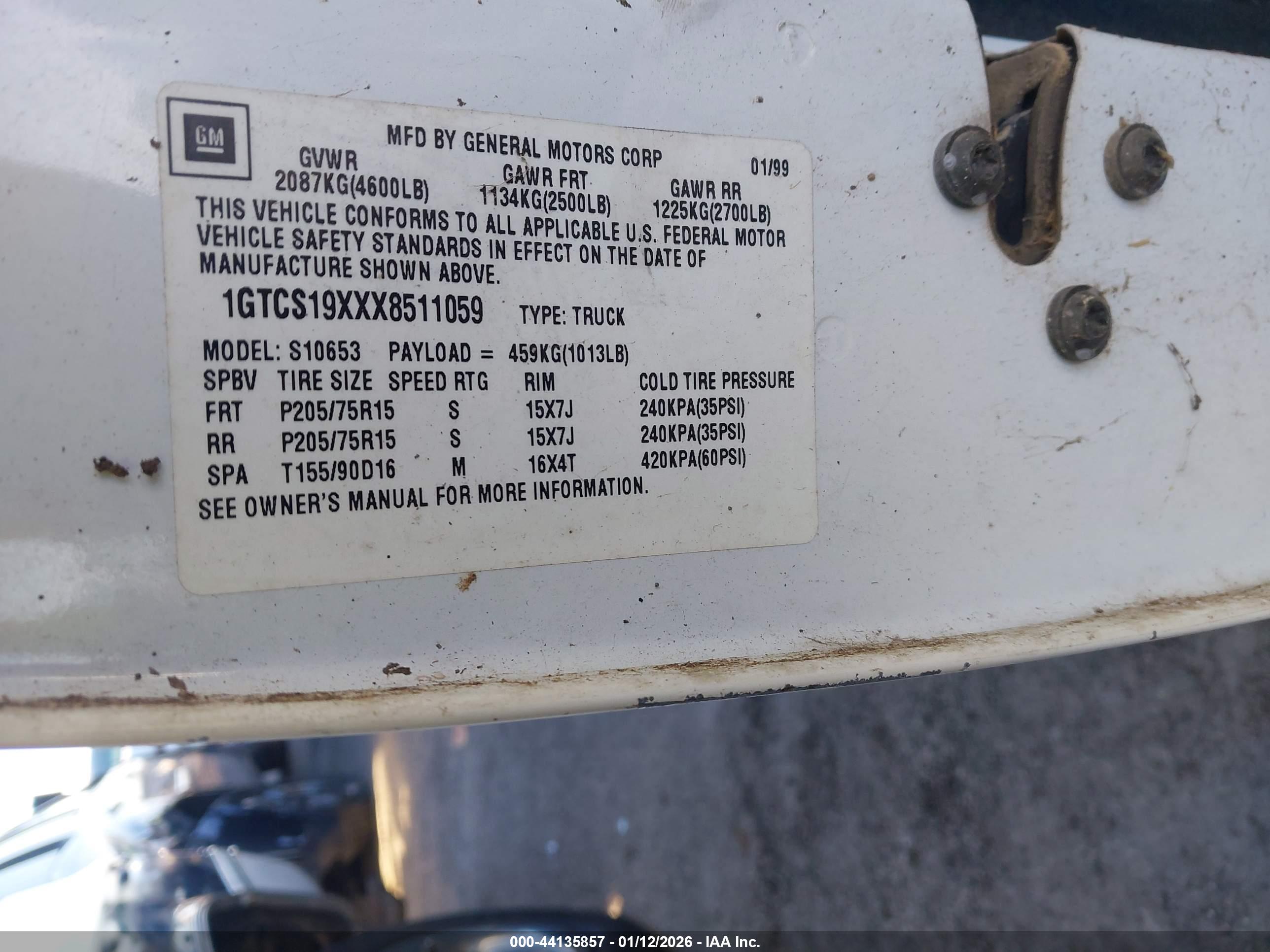 GMC SONOMA image 9