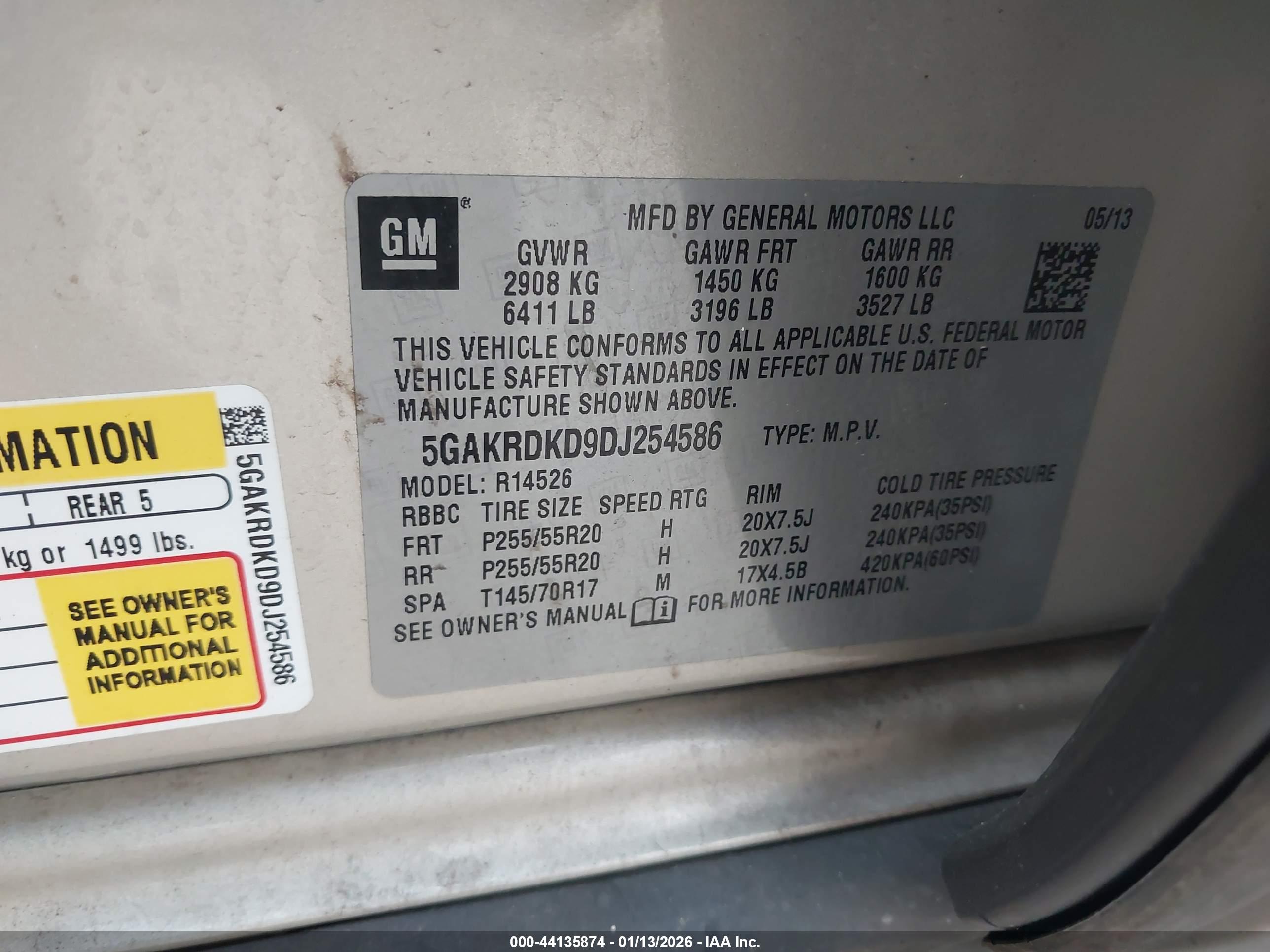 BUICK ENCLAVE image 9