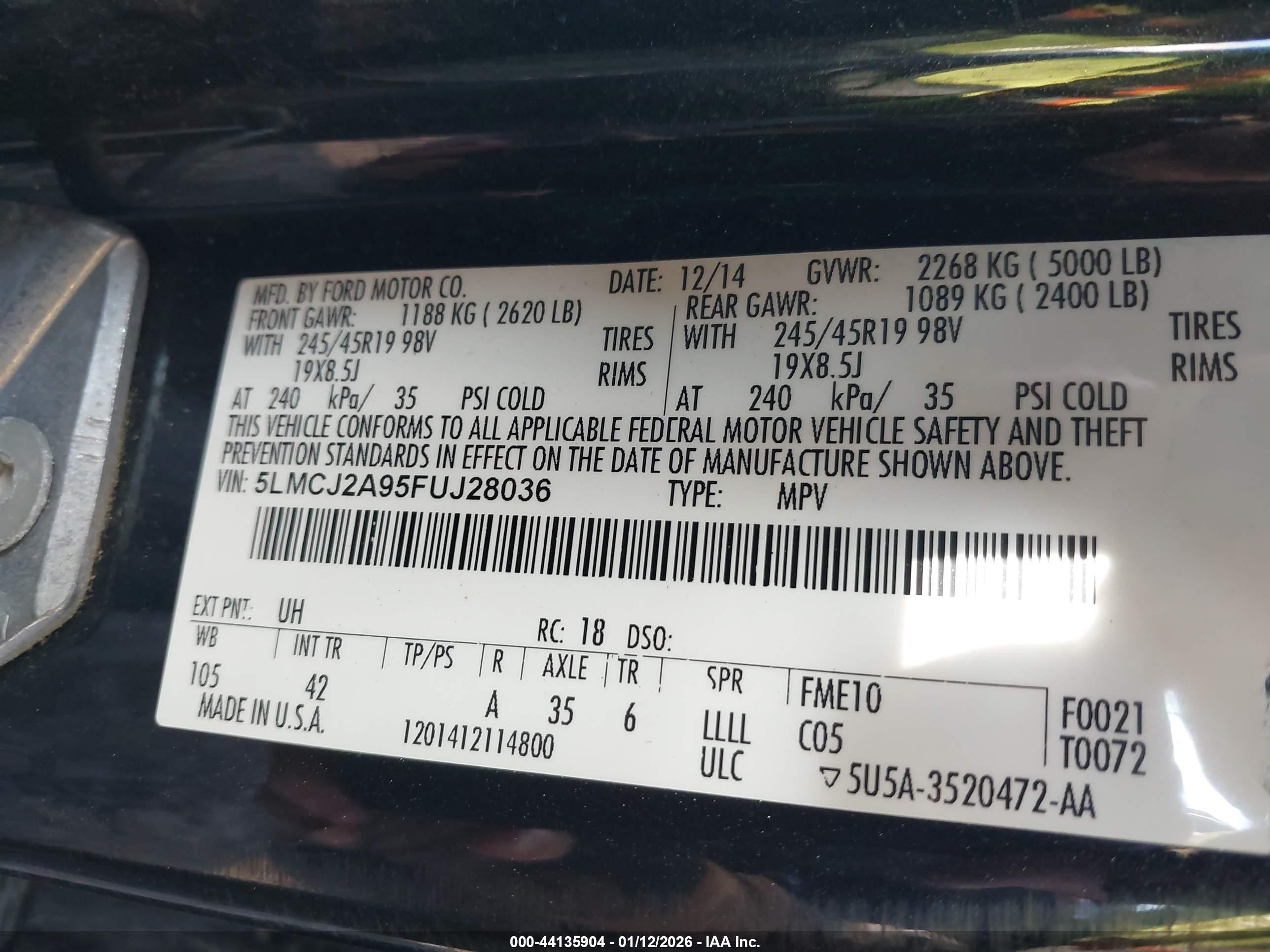 LINCOLN MKC image 9
