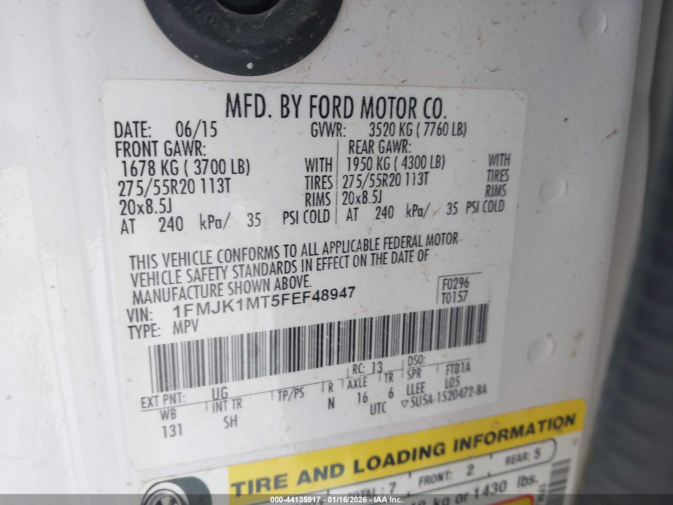 FORD EXPEDITION image 9