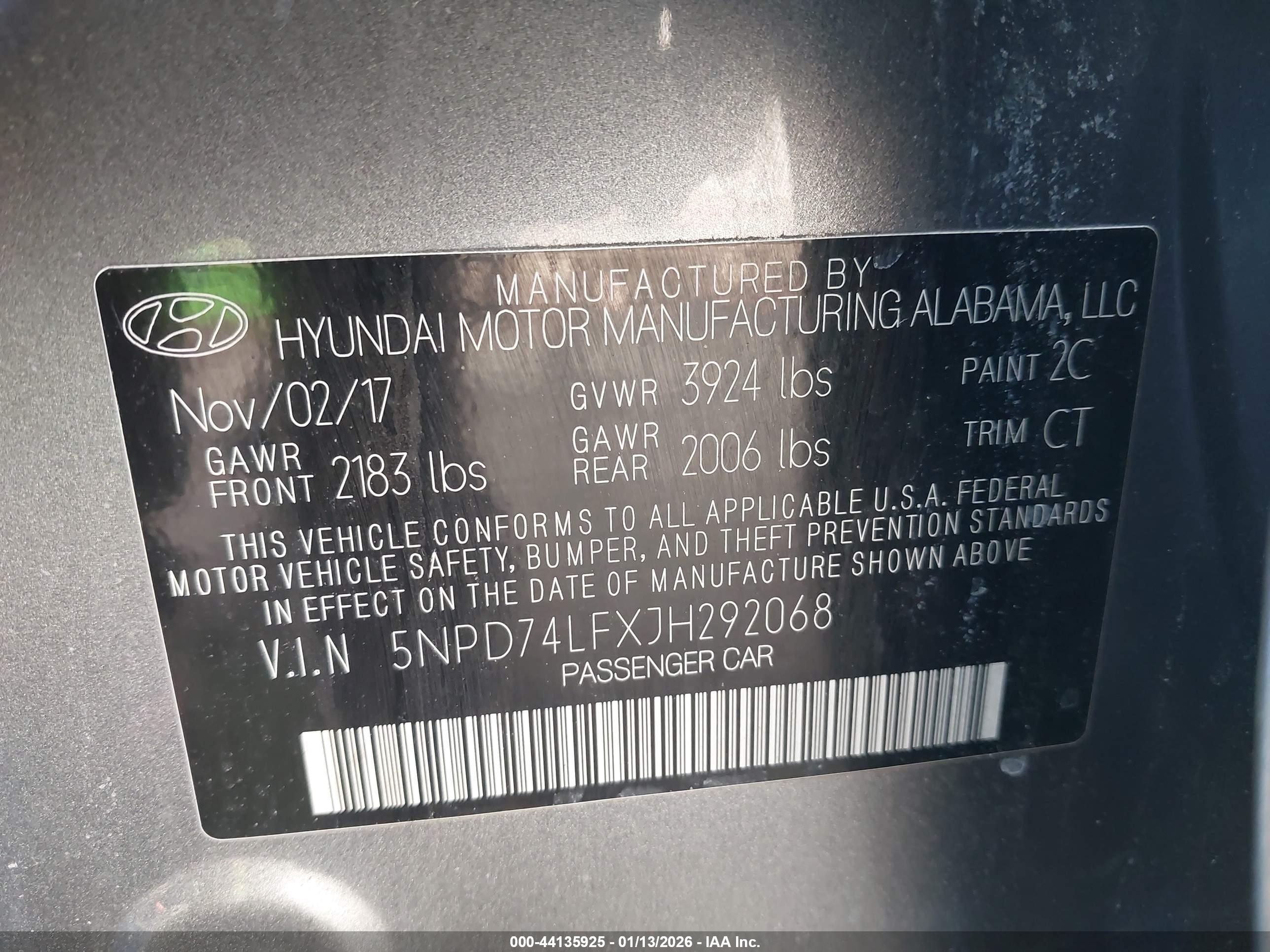 HYUNDAI ELANTRA image 9