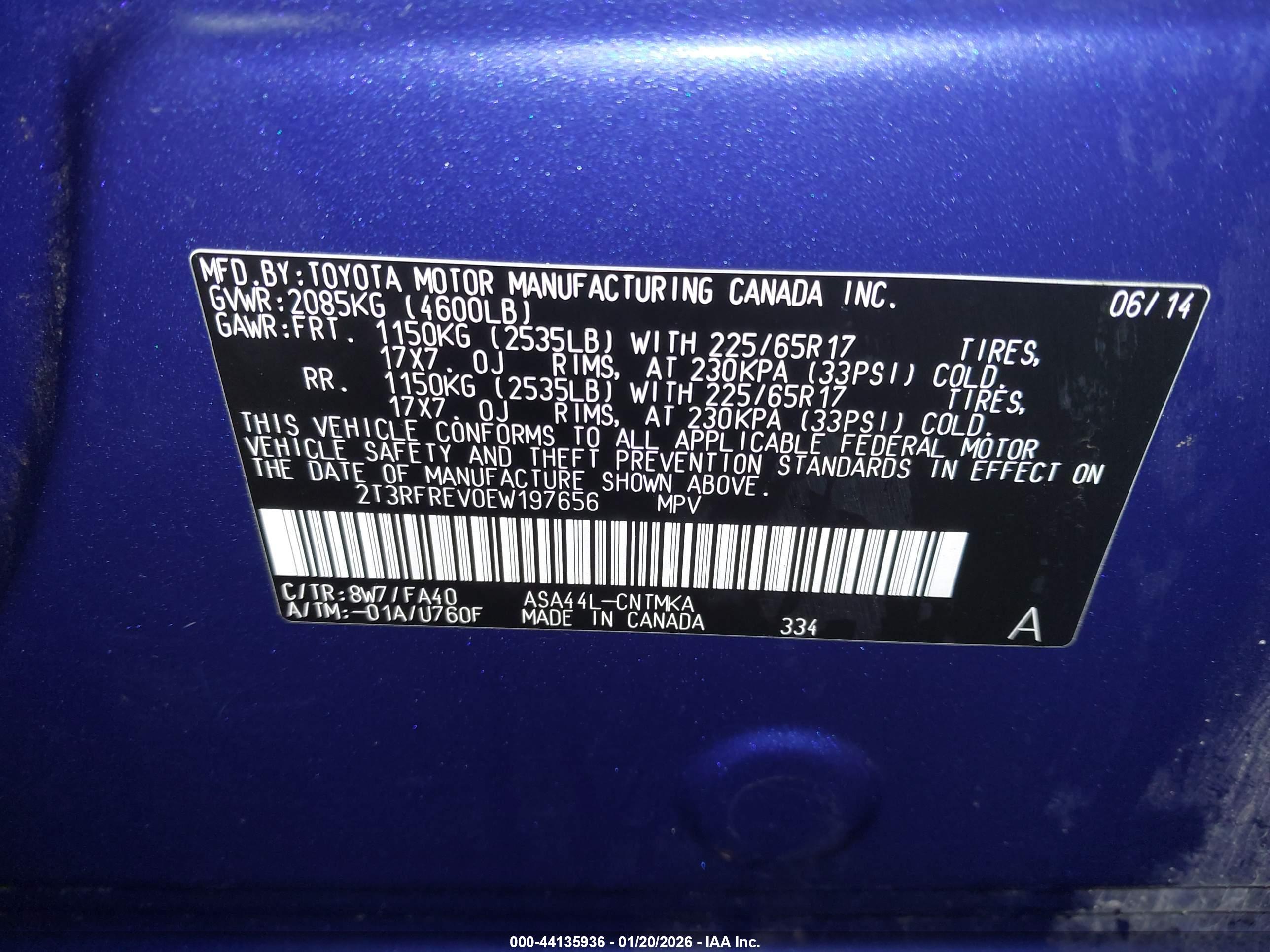 TOYOTA RAV4 image 9